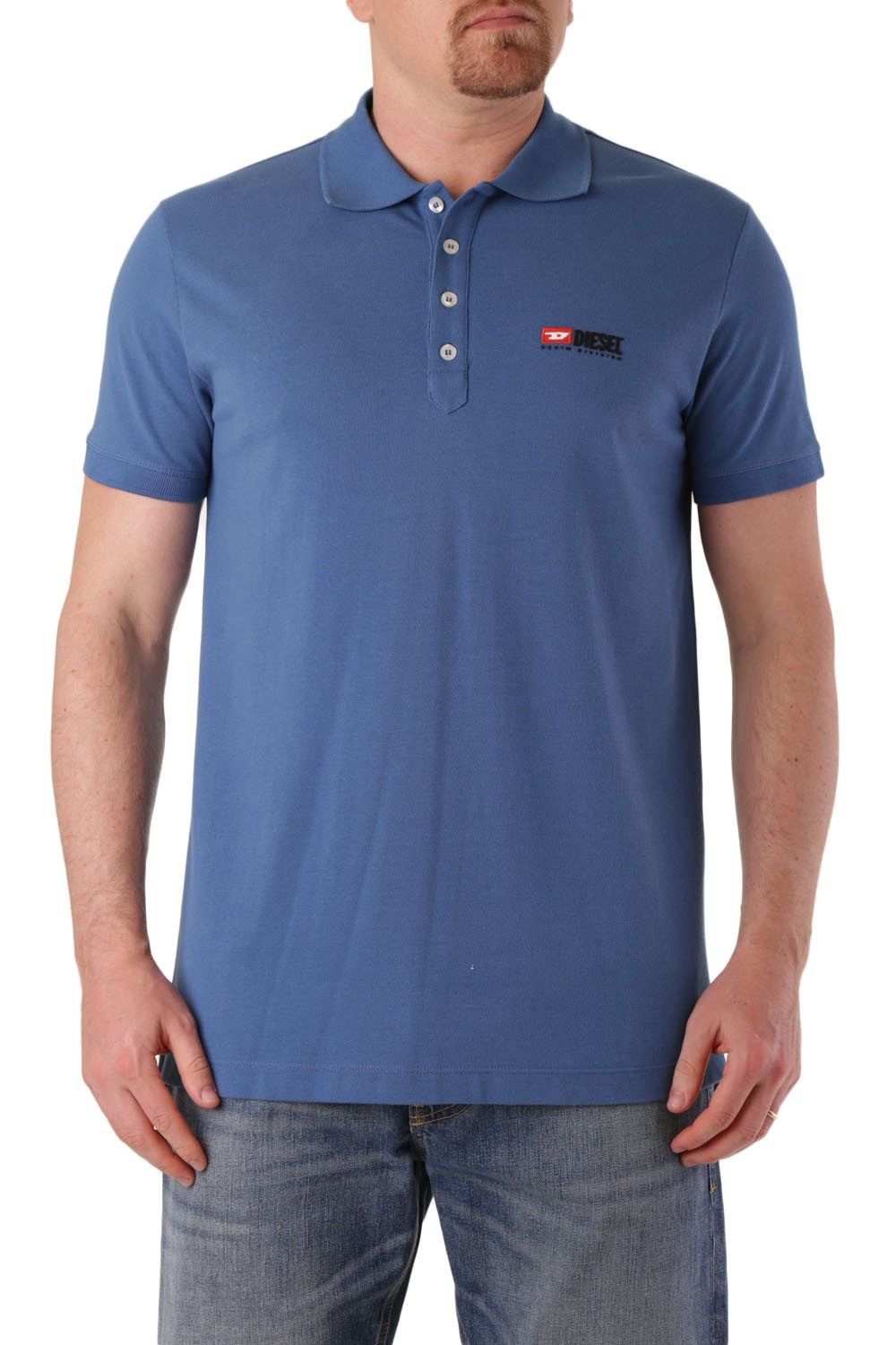 Diesel Men's Polo Shirt Various Colours 283887 - blue-2 M