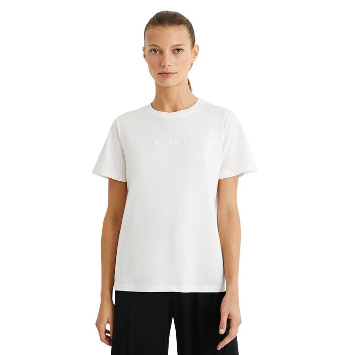 Desigual Women's T-Shirt White 270079 - white S