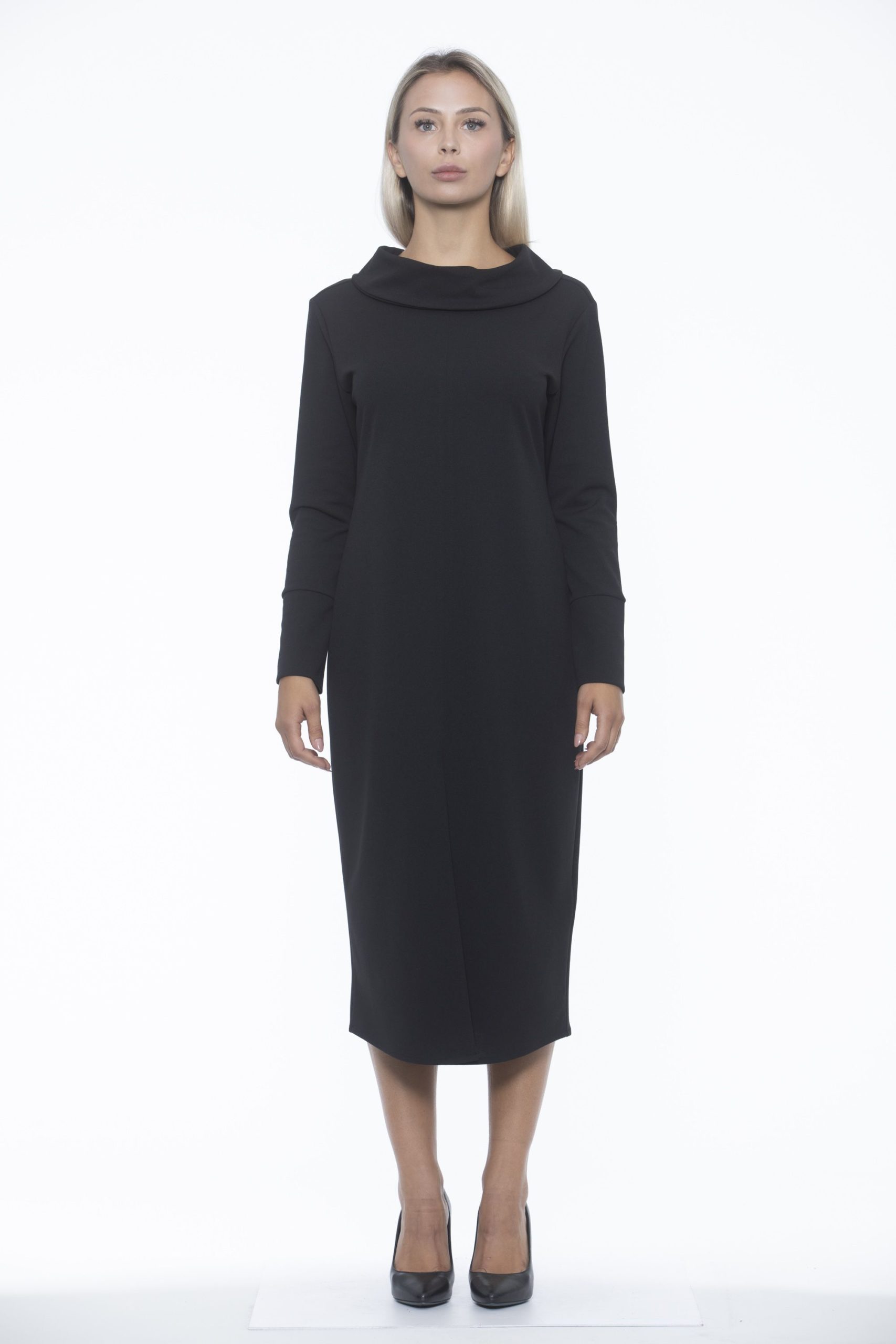 Alpha Studio Women's Nero Dress Black AL1192196 - IT40 | XS
