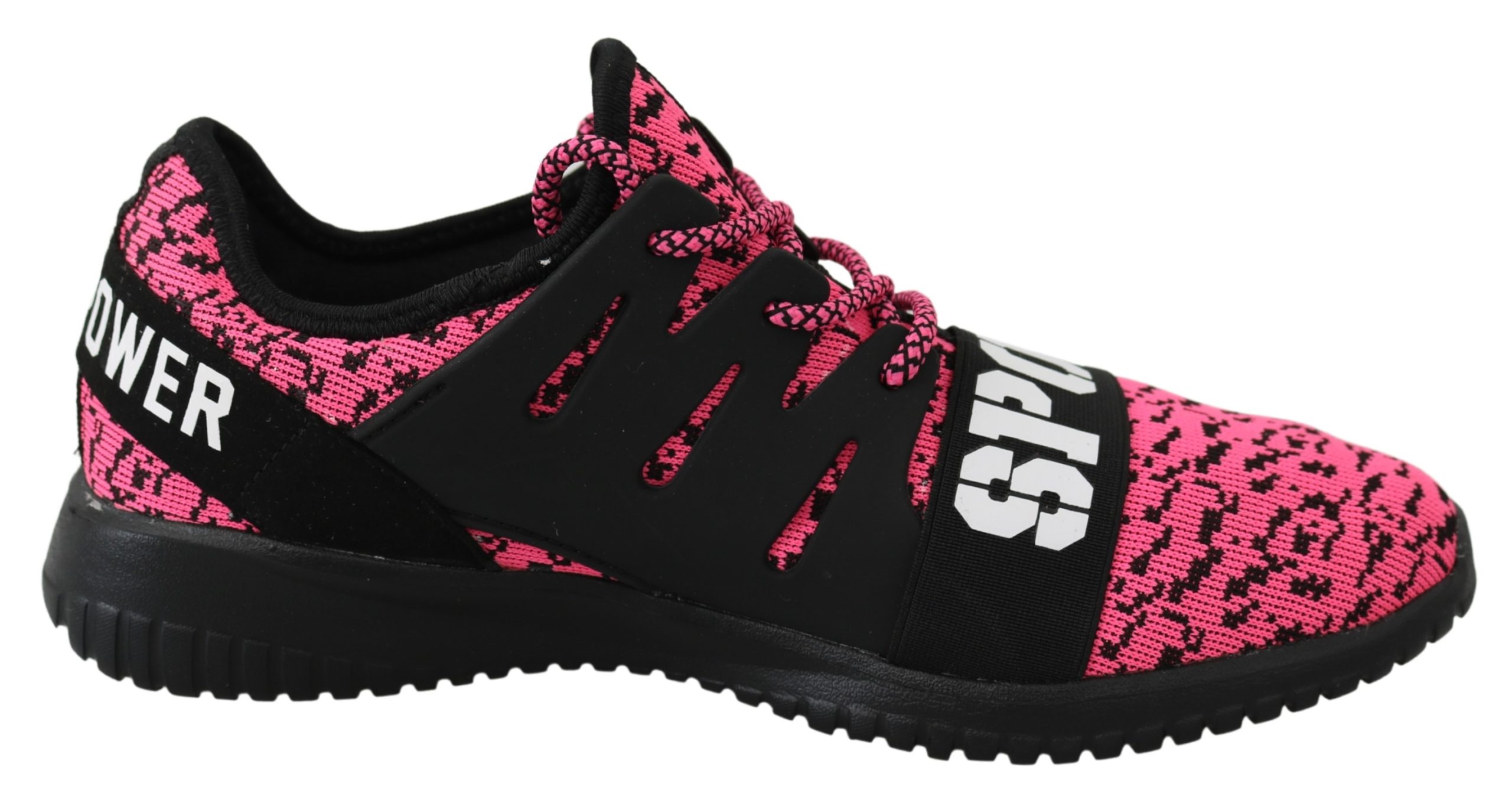 Pink Blush Polyester Runner Joice Sneakers Shoes - EU36/US6