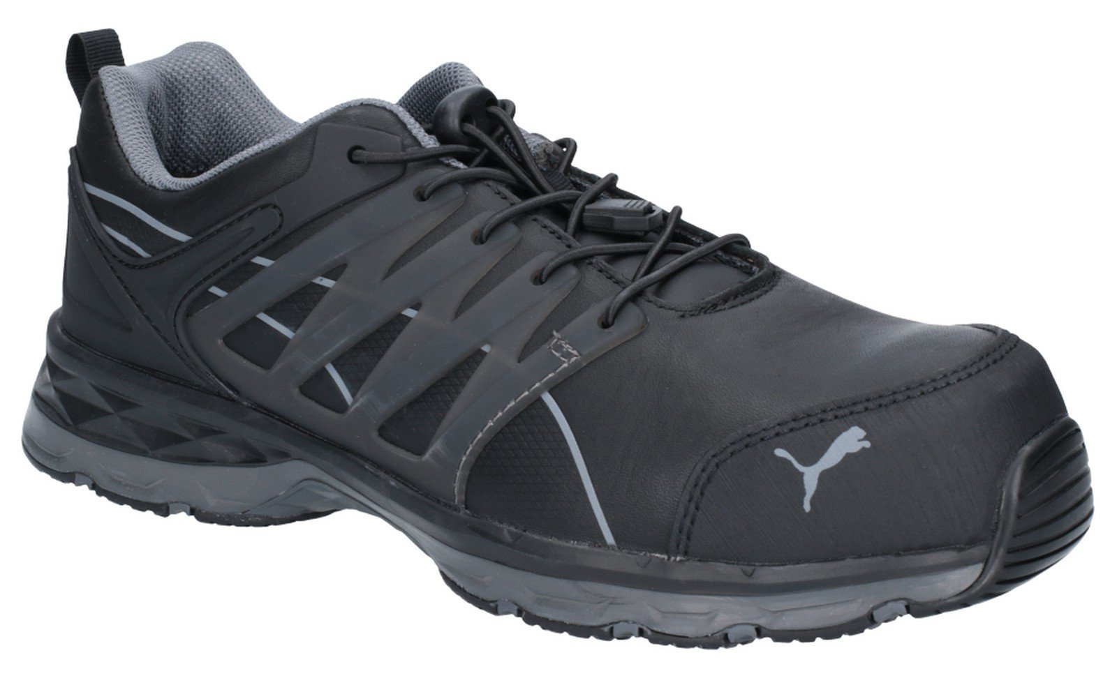 Puma Safety Unisex Velocity 2.0 Lace Up Trainer Black 28946 - Black 6