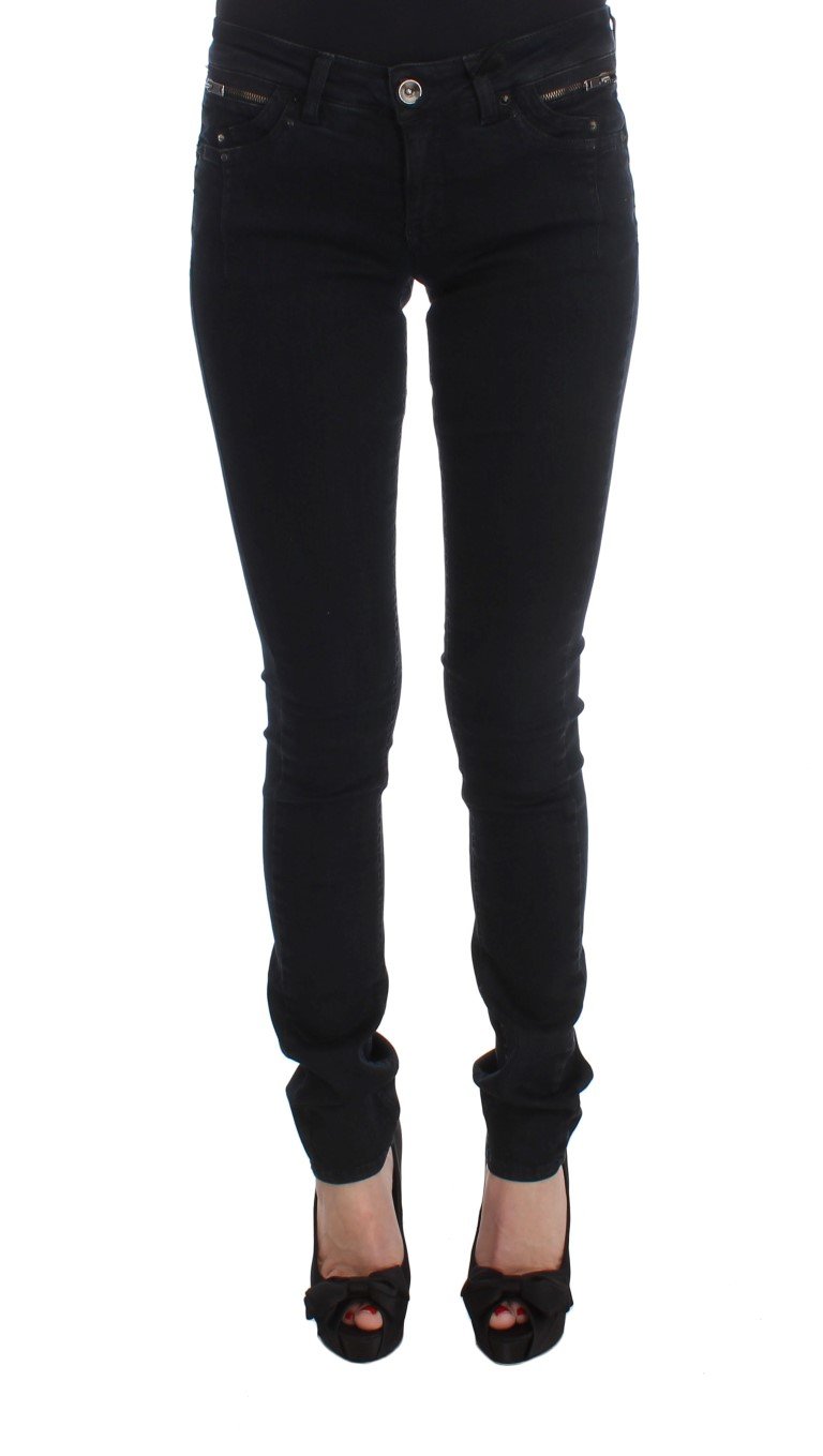 Costume National Women's Cotton Slim Fit Denim Jeans Black SIG30115 - W26