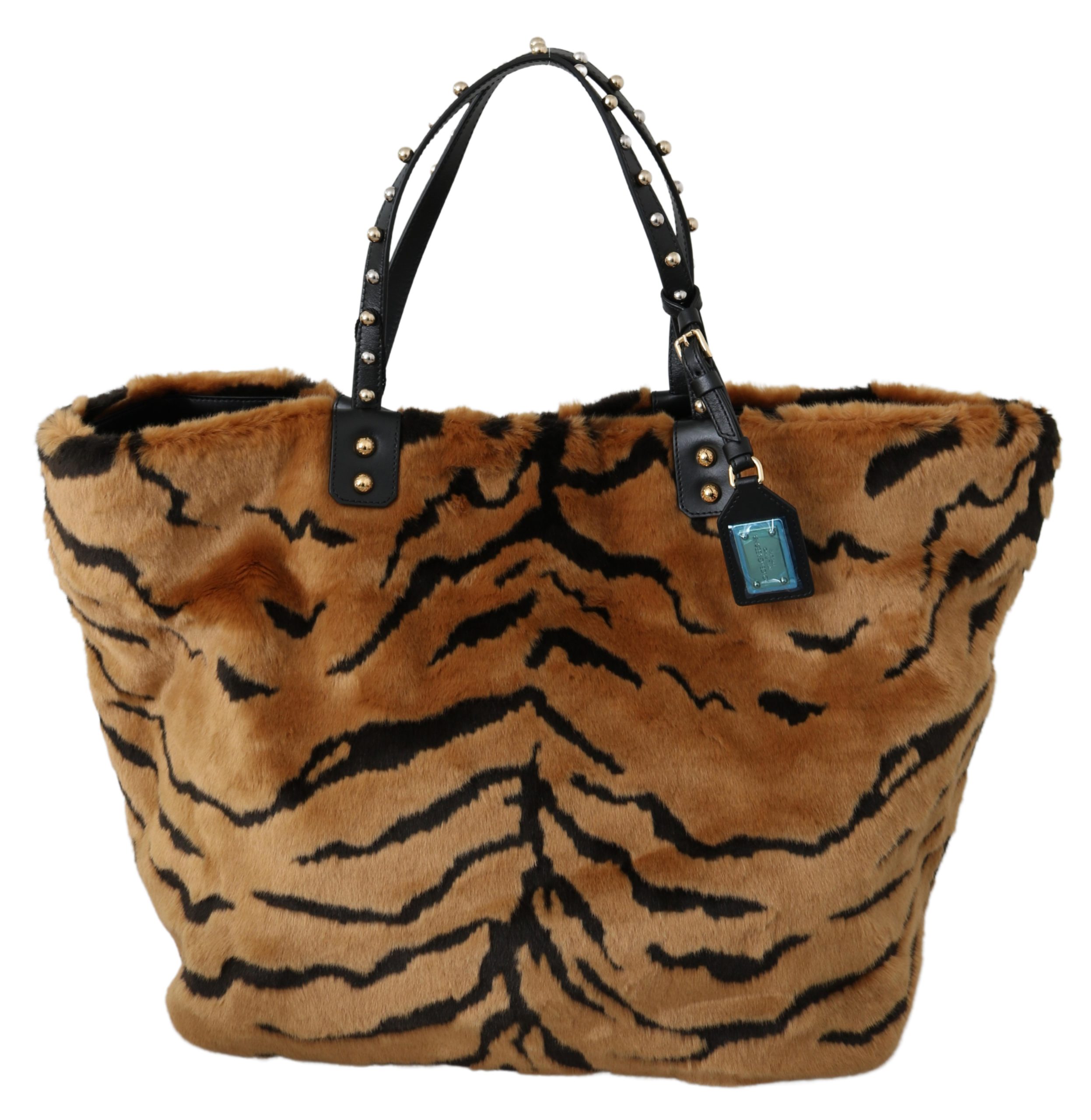Dolce & Gabbana Women's Tiger Beatrice Tote Bag Brown VAS9607