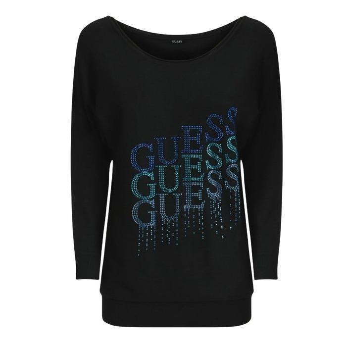 Guess Women's Sweater Black 308326 - black XS