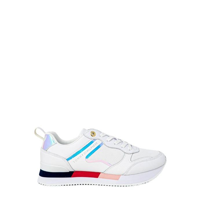 Tommy Hilfiger Jeans Women's Trainer White 205429 - white 37