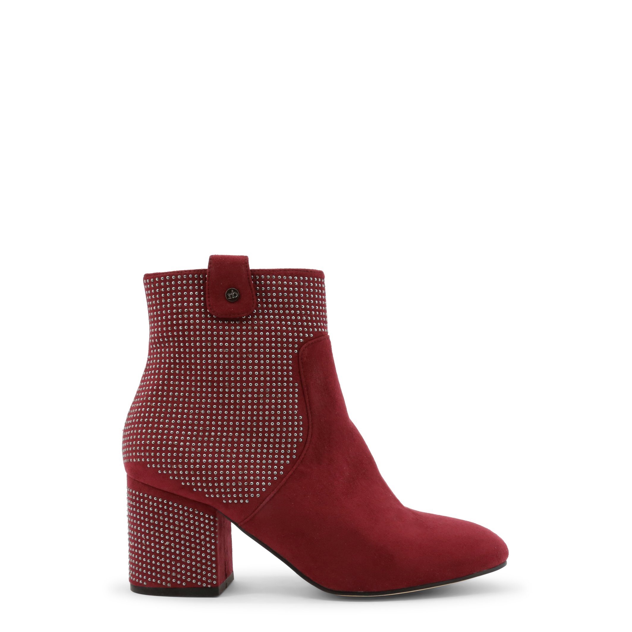 Roccobarocco Women's Ankle Boot Black RBSC1JT01STD - red EU 37