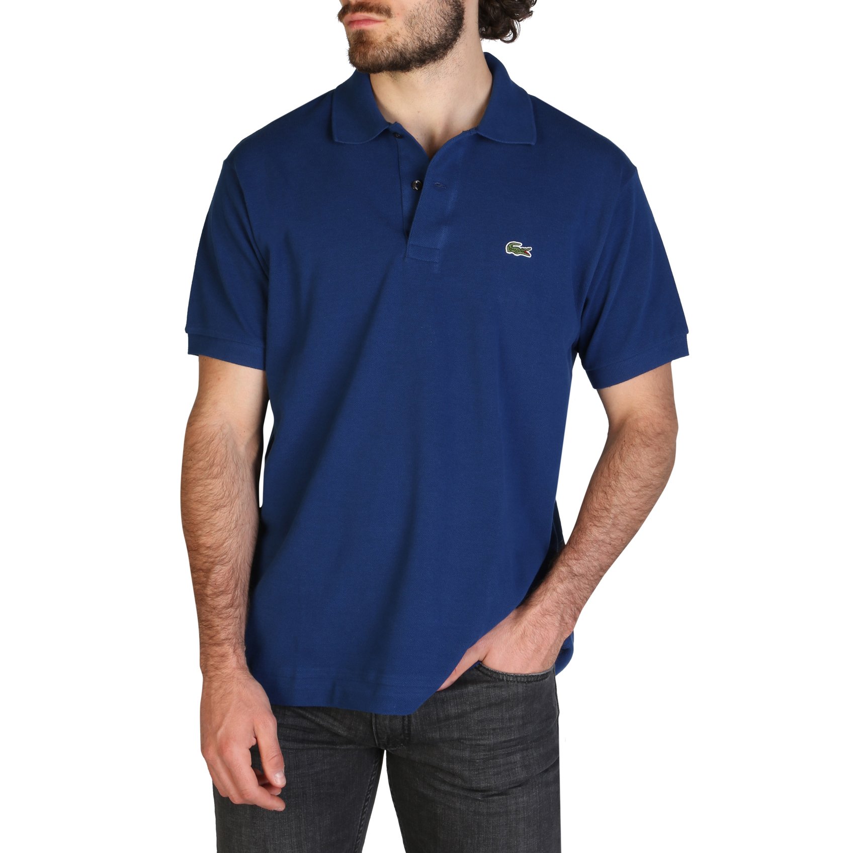Lacoste Men's Polo Shirt Various Colours L1212_REGULAR - blue-2 L
