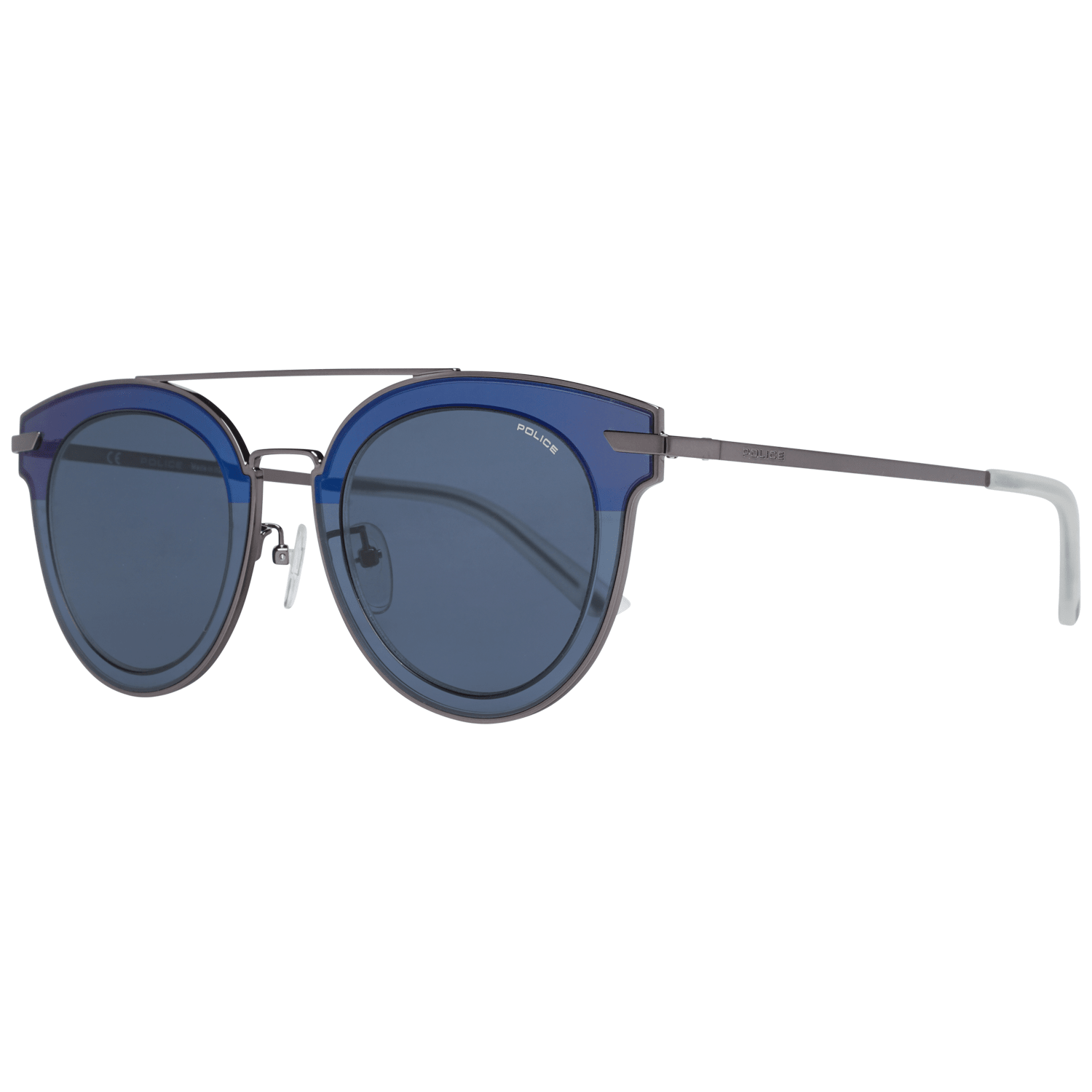 Police Men's Sunglasses Silver SPL543G50568B