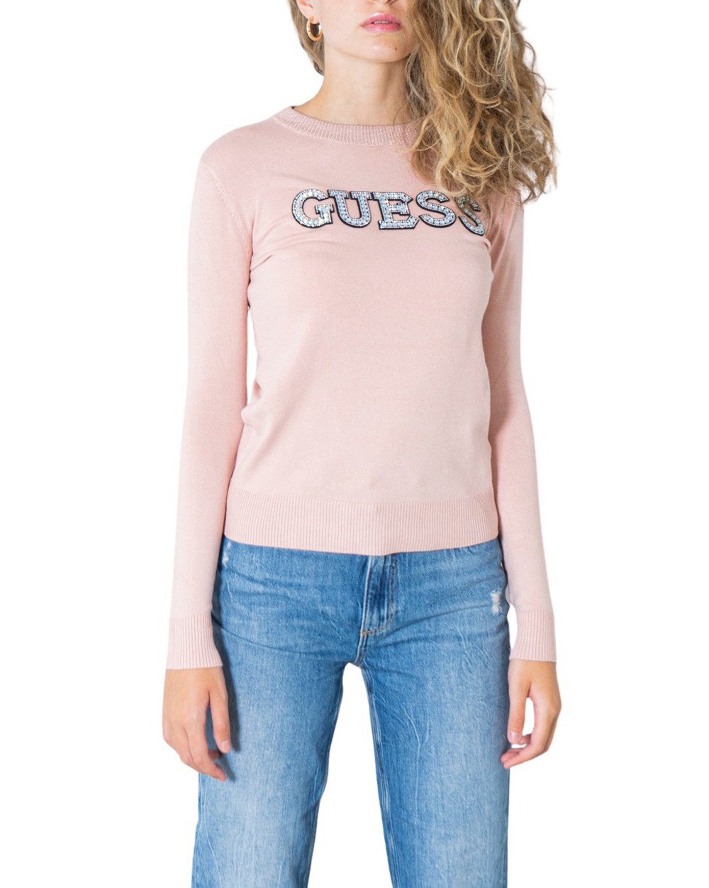 Guess Women's Sweater Various Colours 305840 - pink XS