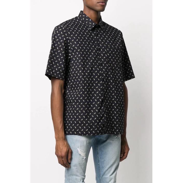 Diesel Men's Shirt Black 287512 - black M