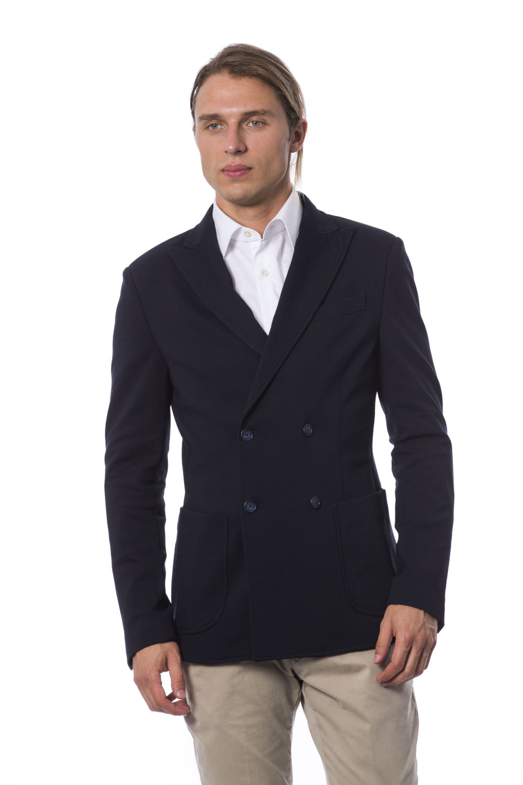 Verri Men's Vblu Blazer Blue VE995218 - IT48 | M