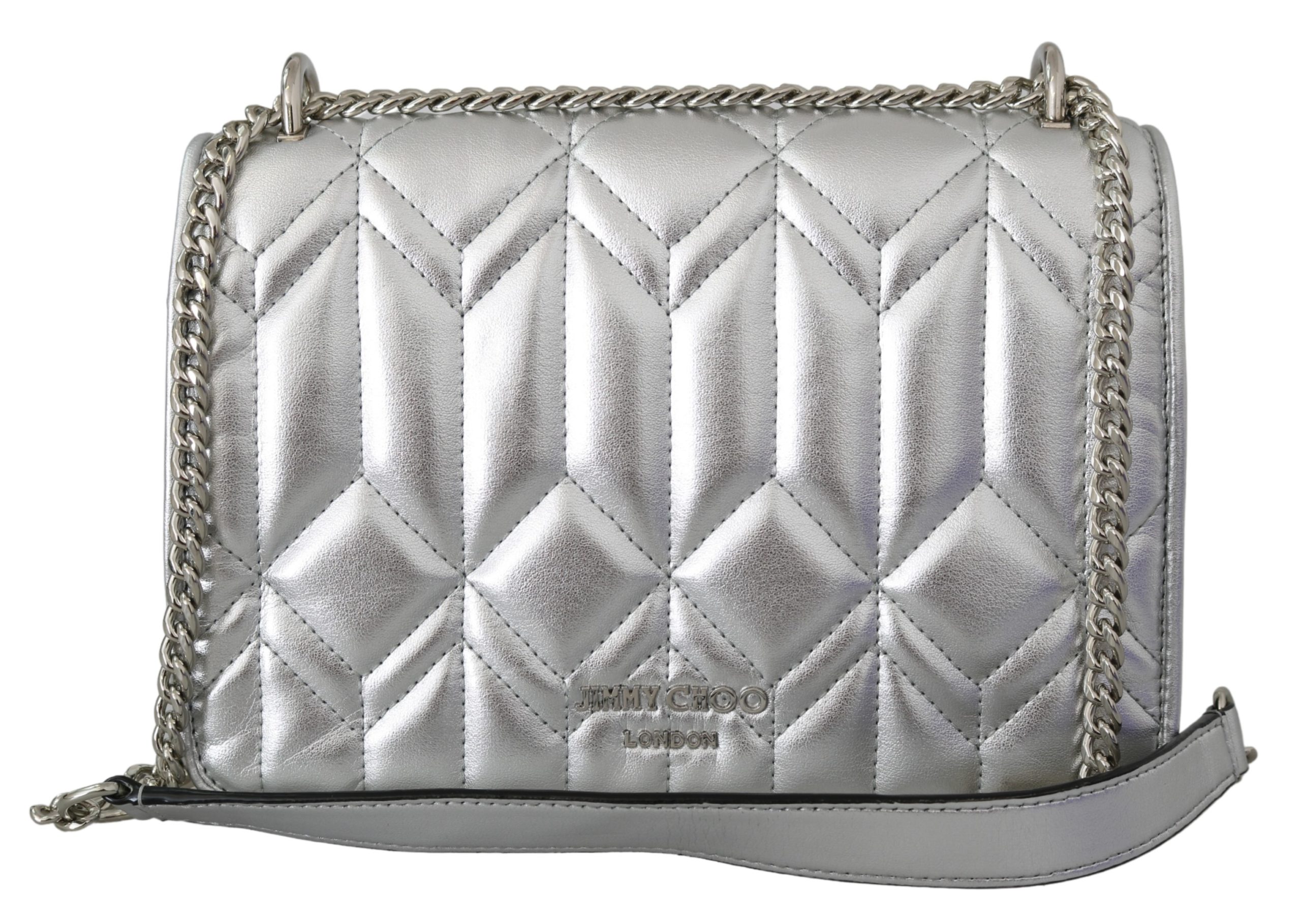 Jimmy Choo Women's Diondra Shoulder Bag Silver 1436155