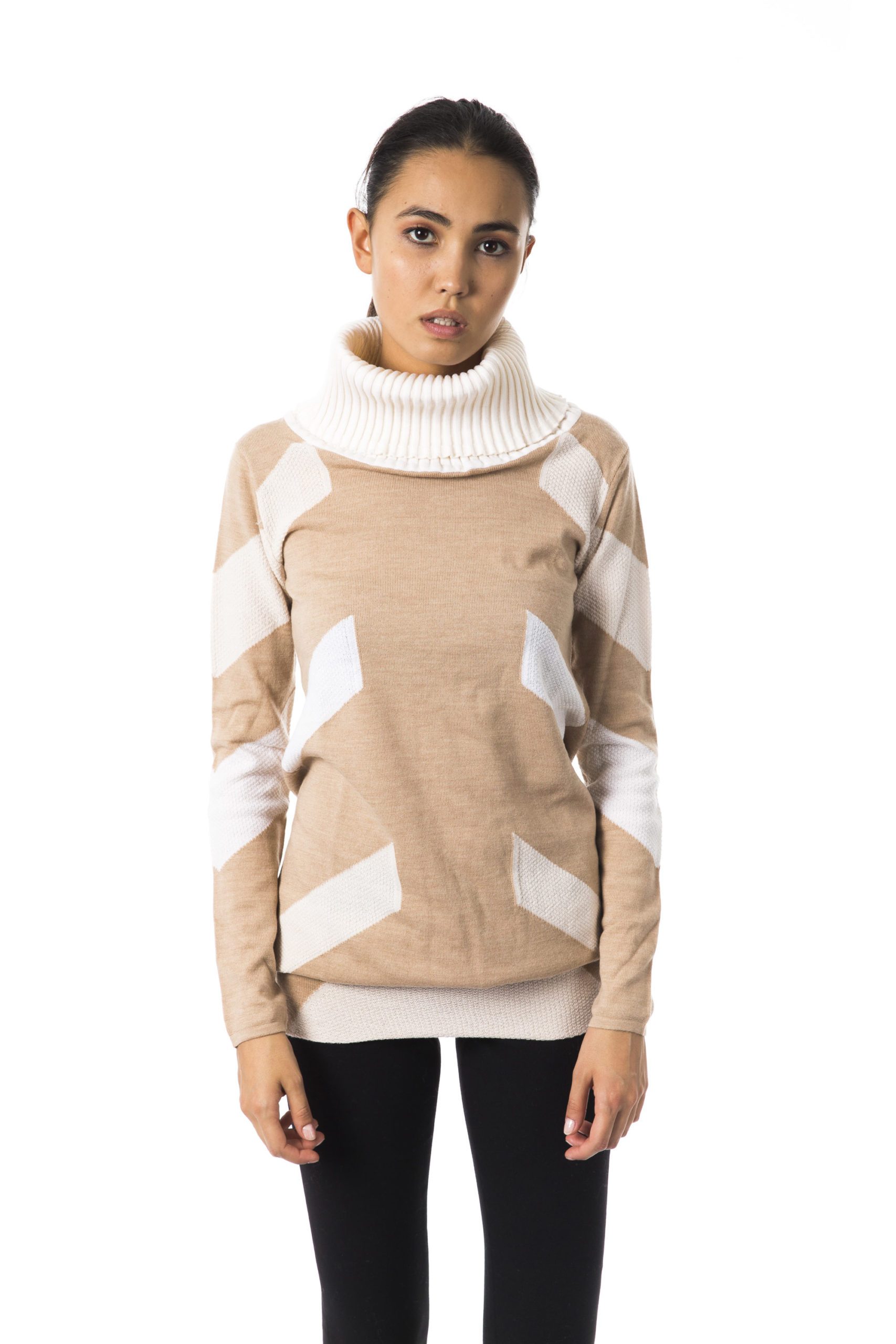 BYBLOS Women's Cartone Sweater Beige BY1258791 - S