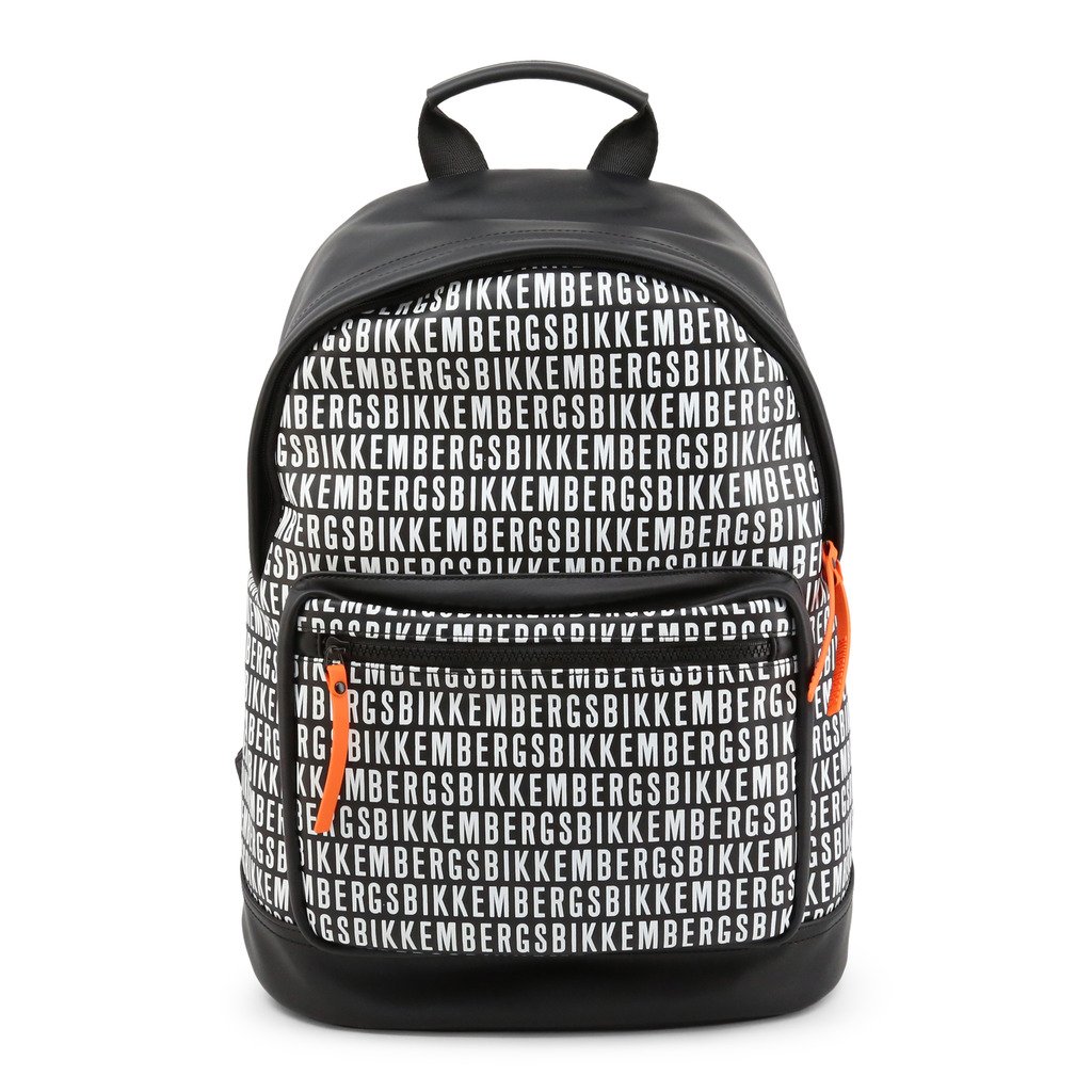Bikkembergs Men's Backpack Black E2APME810075 - black NOSIZE