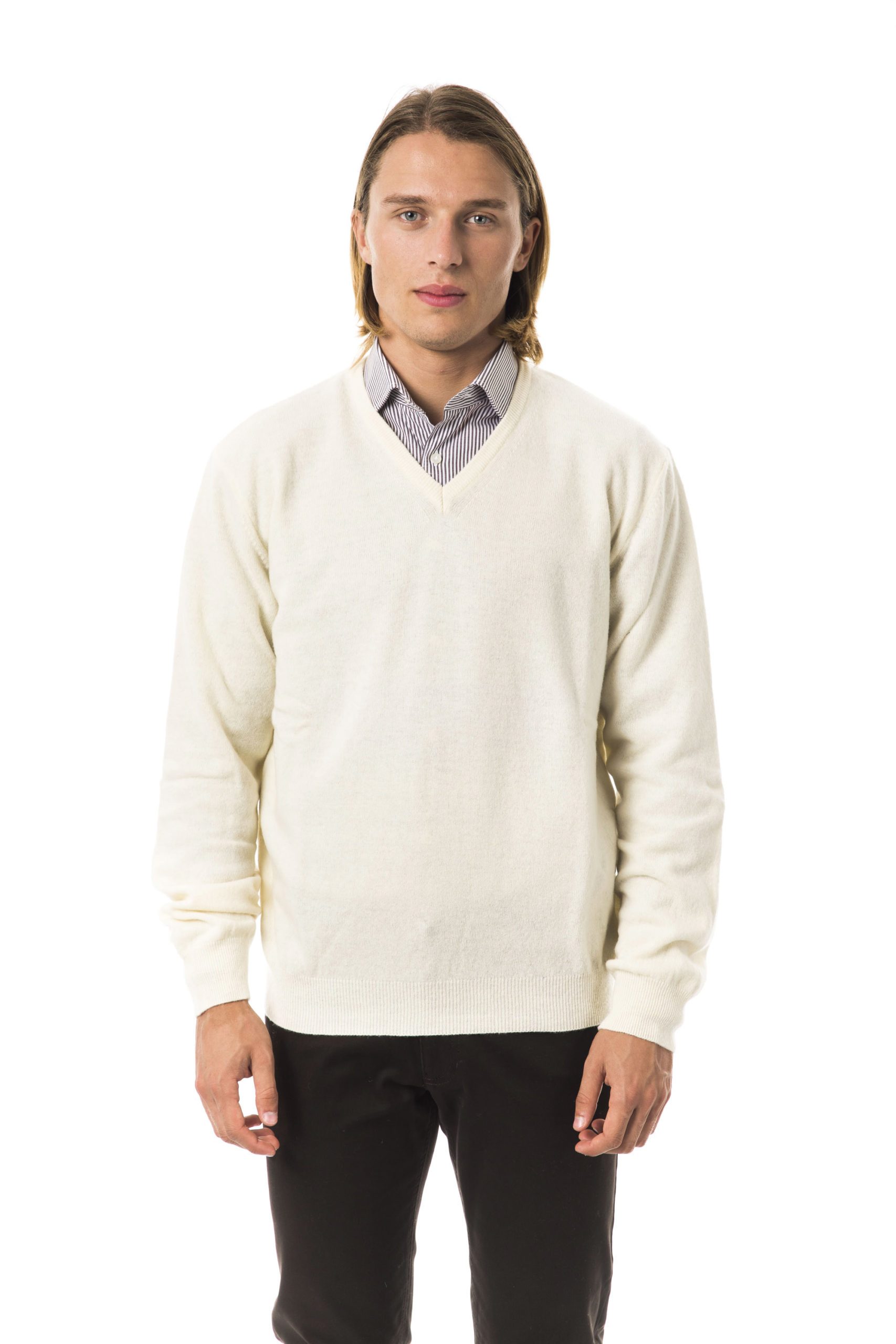 BYBLOS Men's Panna Sweater White BY817126 - L
