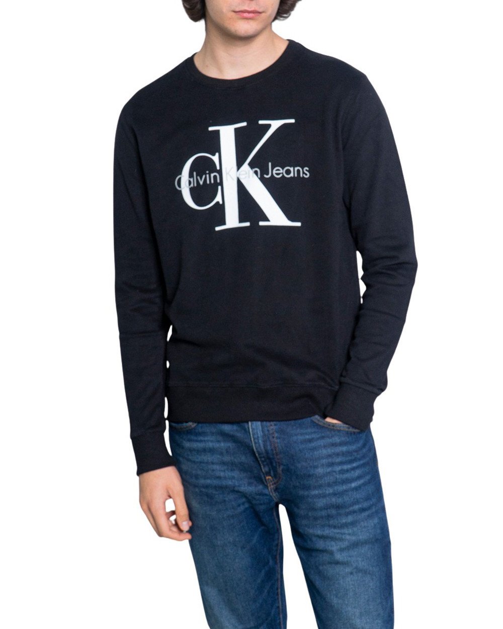 Calvin Klein Jeans Men's Sweatshirt Various Colours 188994 - black S