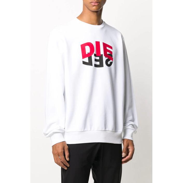 Diesel Men's Sweatshirt White 294022 - white L