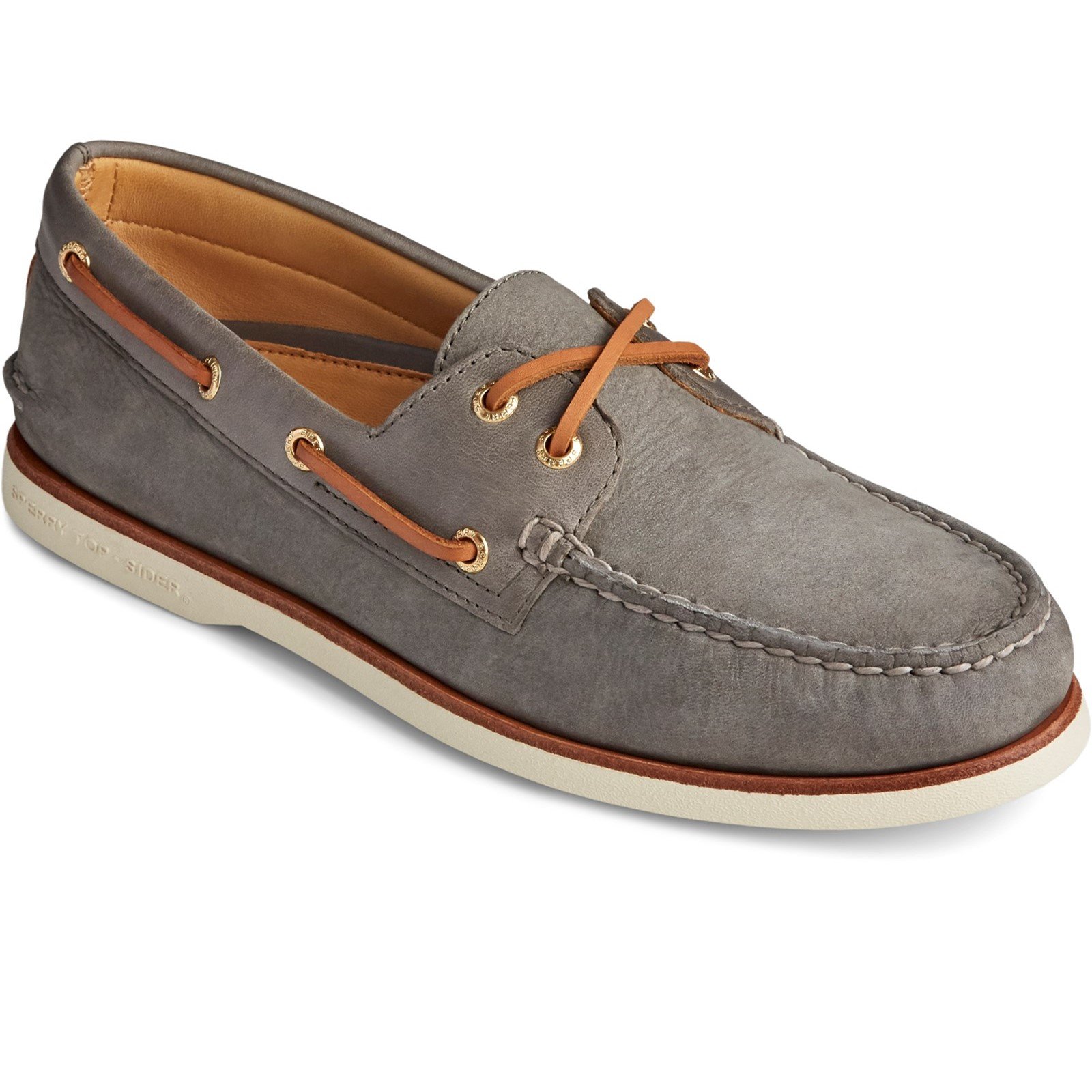 Sperry Men's Authentic Original Seaside Boat Shoe Grey 31529 - Grey 8
