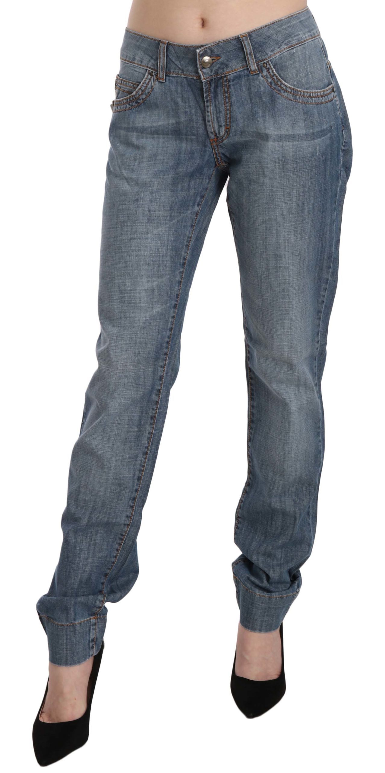 Just Cavalli Women's Low Waist Slim Fit Denim Trouser PAN70354 - W31