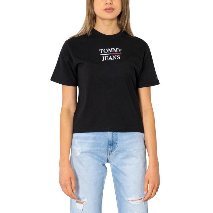 Tommy Hilfiger Jeans Women's T-Shirt Various Colours 298818 - black XXS
