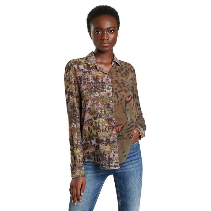 Desigual - Desigual Women Shirt - green XS