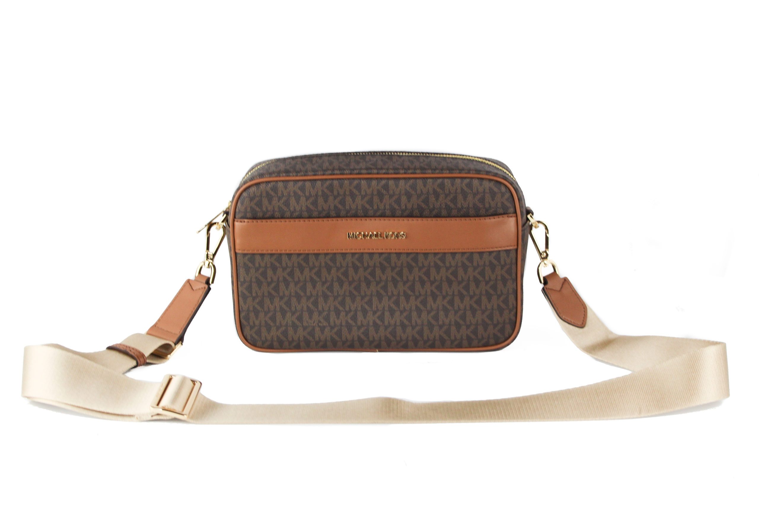 Michael Kors Women's Kenly Crossbody Bag Brown 79544