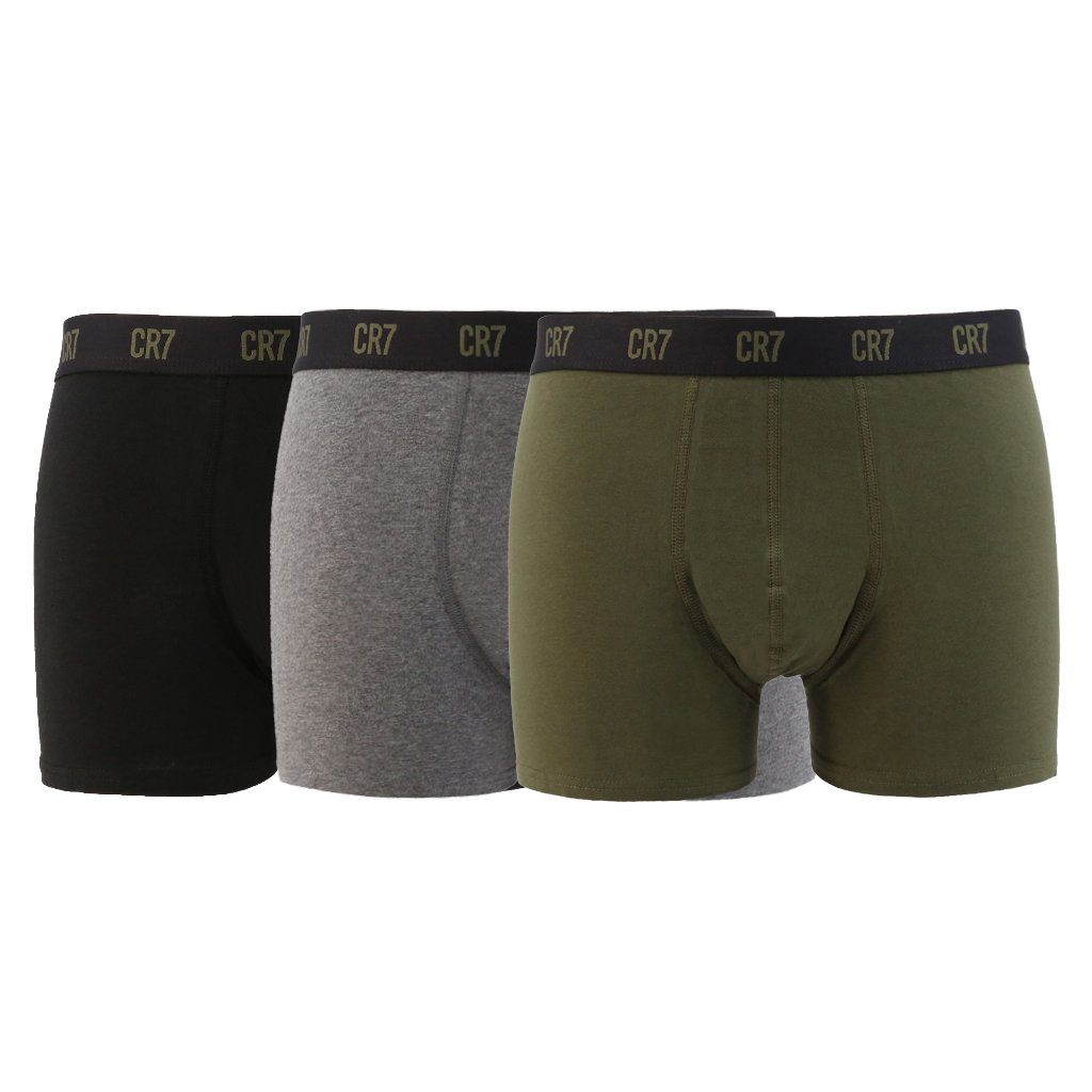 CR7 Cristiano Ronaldo Men's Boxer Shorts Various Colours 8100-49 - black-6 S