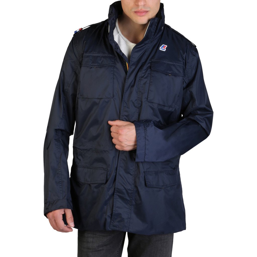 K-Way Men's Jacket Various Colours K007EA0 - blue L