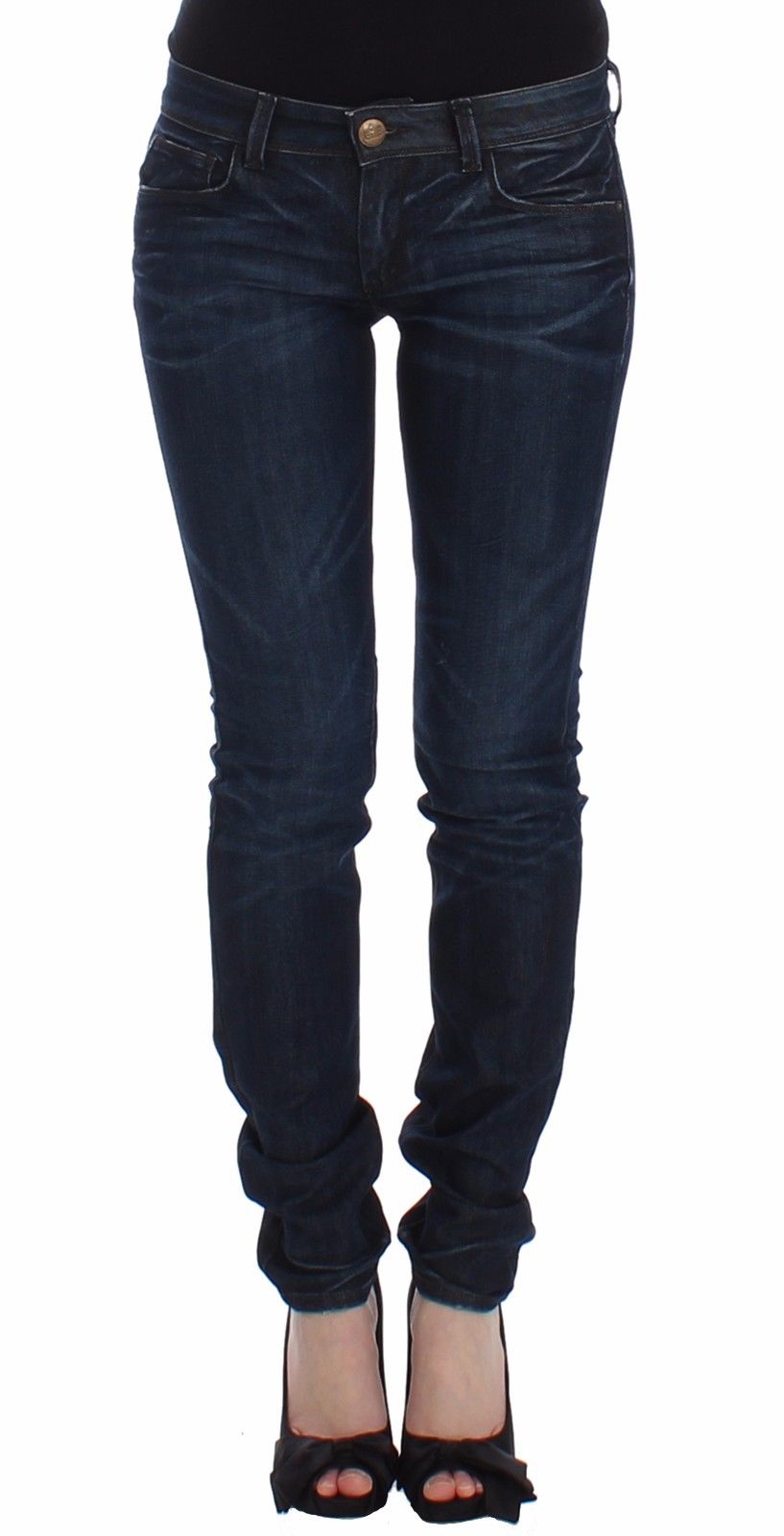 Ermanno Scervino Women's Skinny Leg Jeans Blue SIG12473 - W26