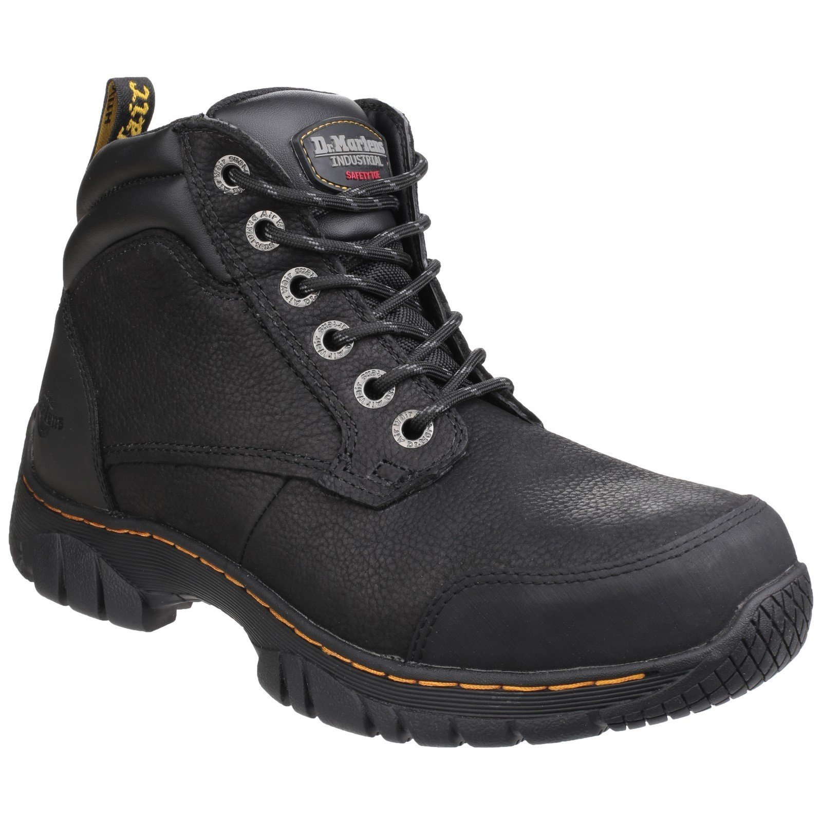 Dr Martens Unisex Riverton SB Lace up Hiker Boot Black 24533 - Black 12