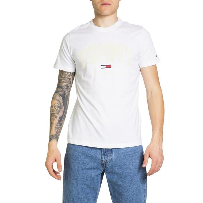 Tommy Hilfiger Jeans Men's T-Shirt White 218841 - white XXL