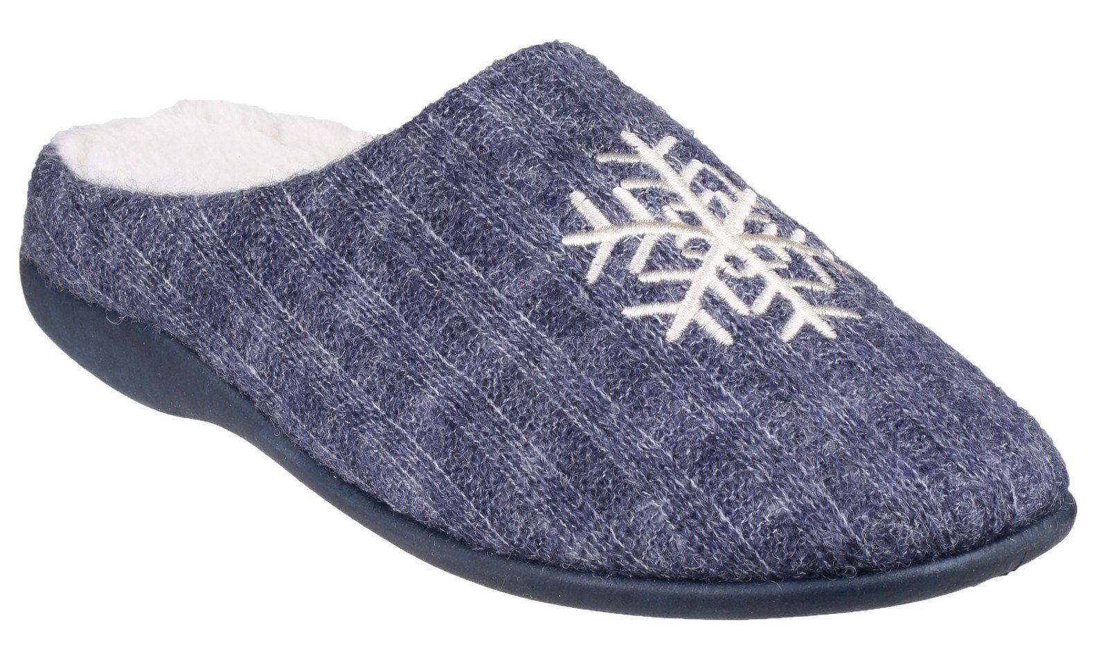 Fleet & Foster Women's Metz Mule Slipper Various Colours 24294-40072 - Blue 3