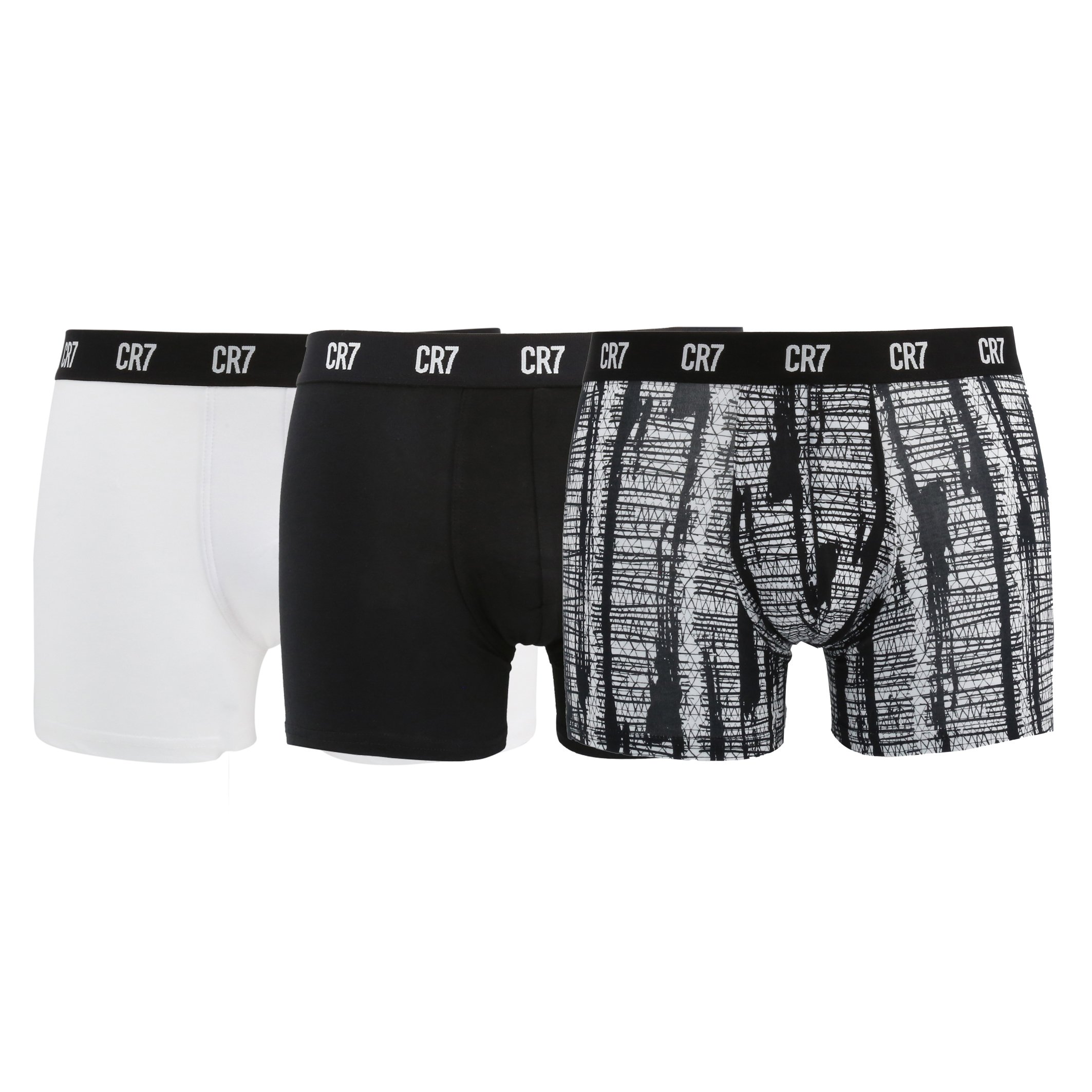 CR7 Cristiano Ronaldo Men's Boxers Various Colours 8100-4920-100 - black-1 XXL