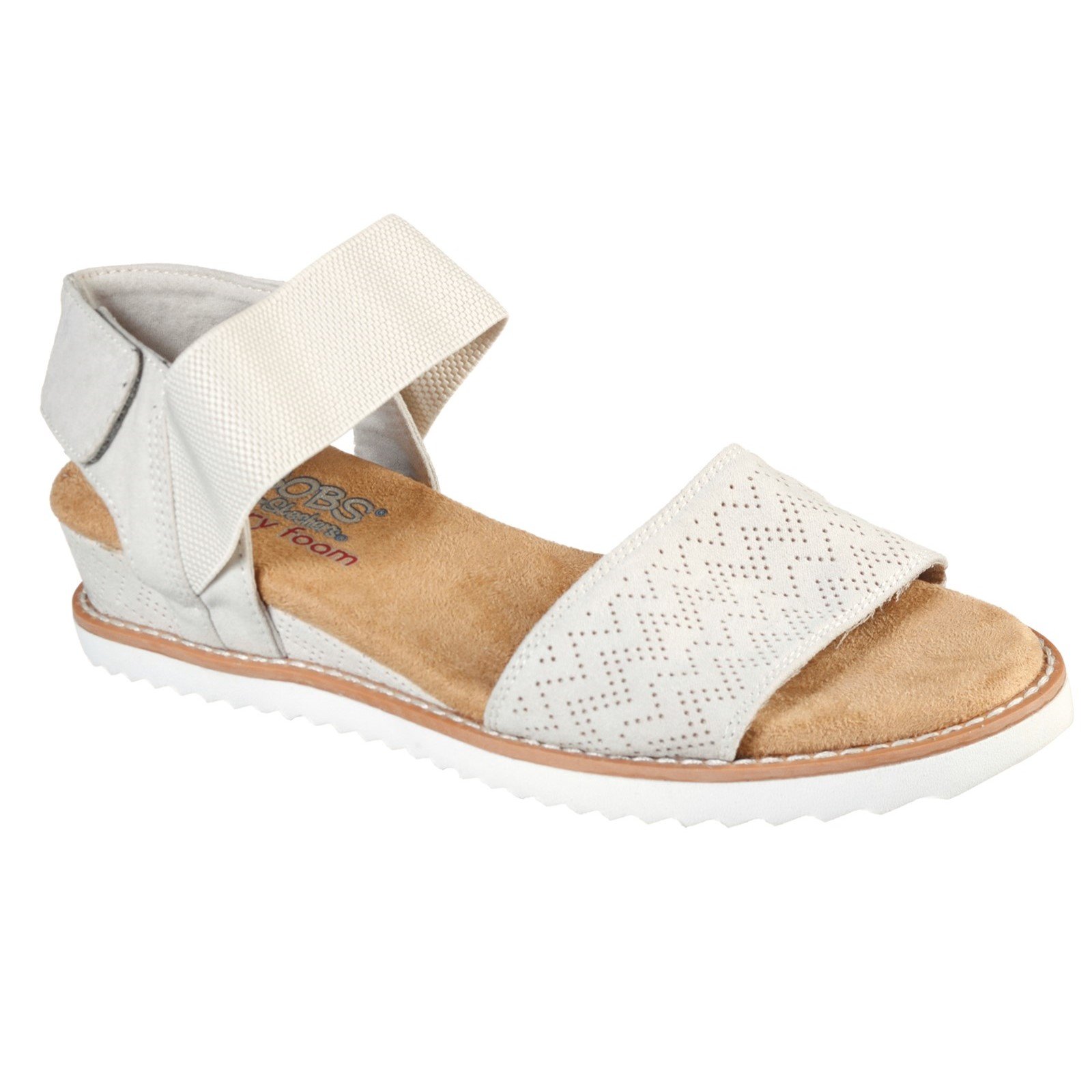 Skechers Women's Desert Kiss Sandals White 33120 - Off White 7