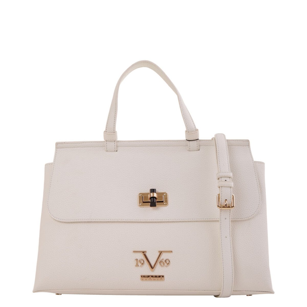 19v69 Italia Women's Handbag Various Colours 318989 - white UNICA