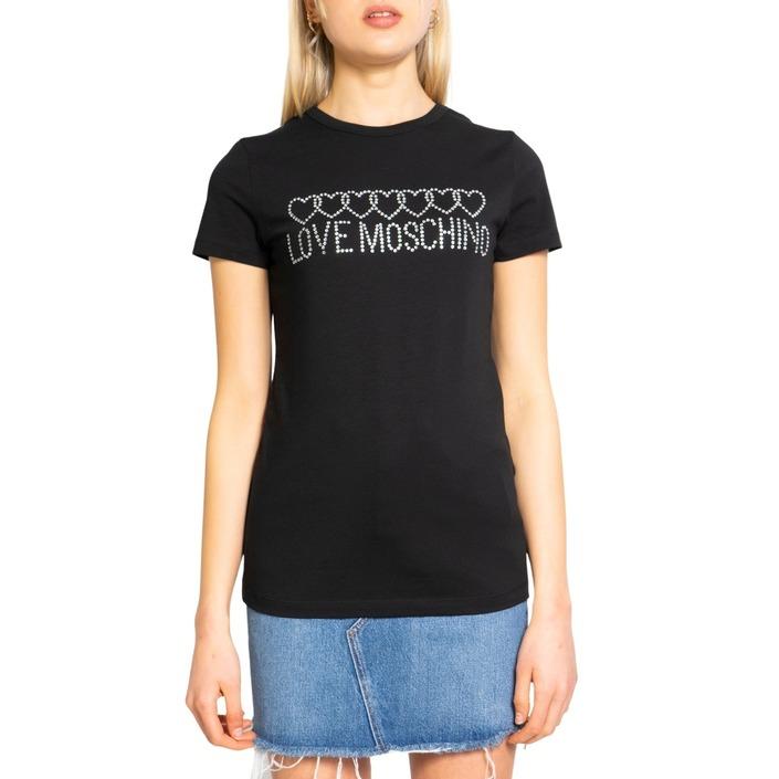 Love Moschino Women's T-Shirt Various Colours 198116 - black 38