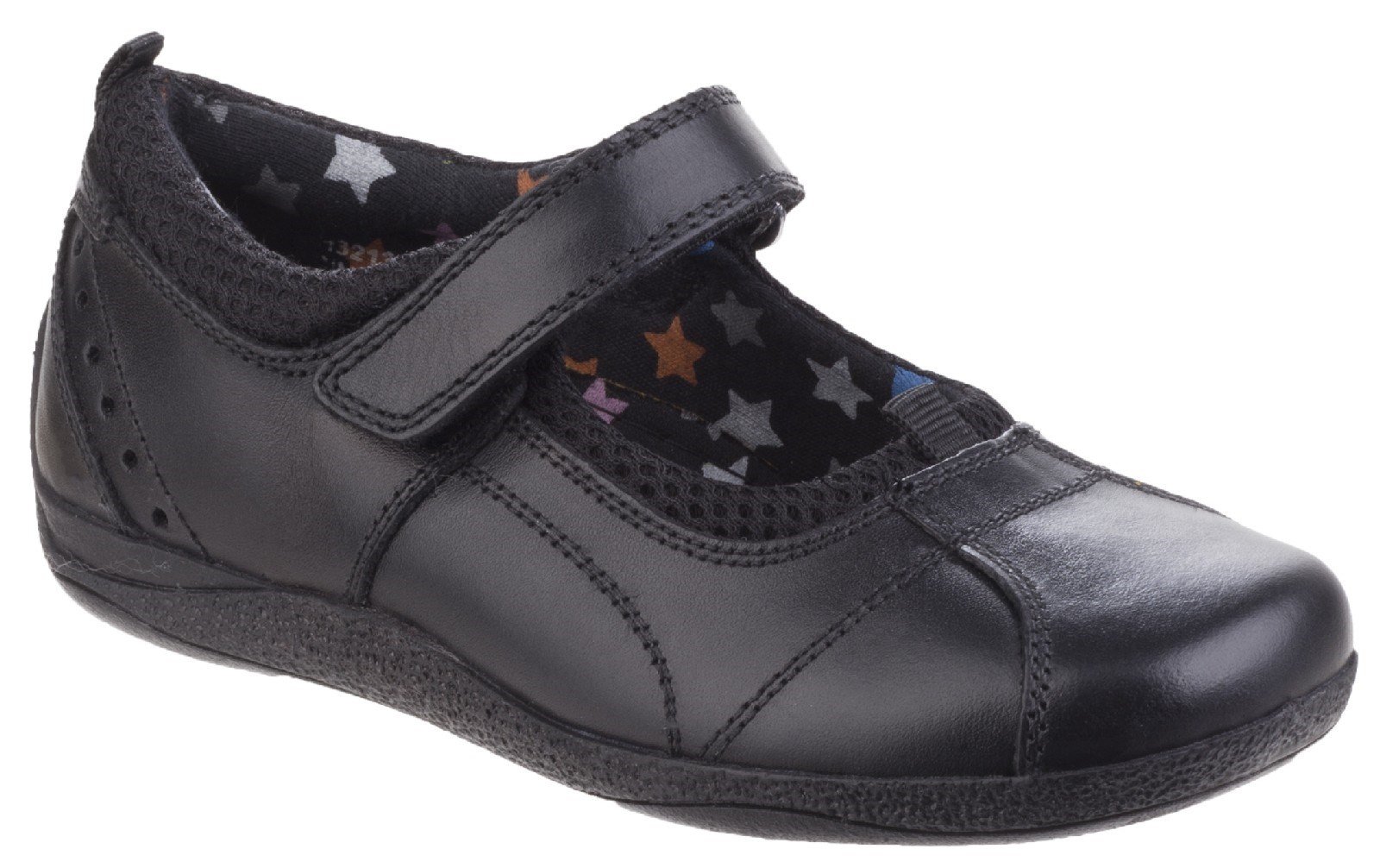Hush Puppies Kid's Cindy Back To School Shoe Black 25319 - Black 10 UK