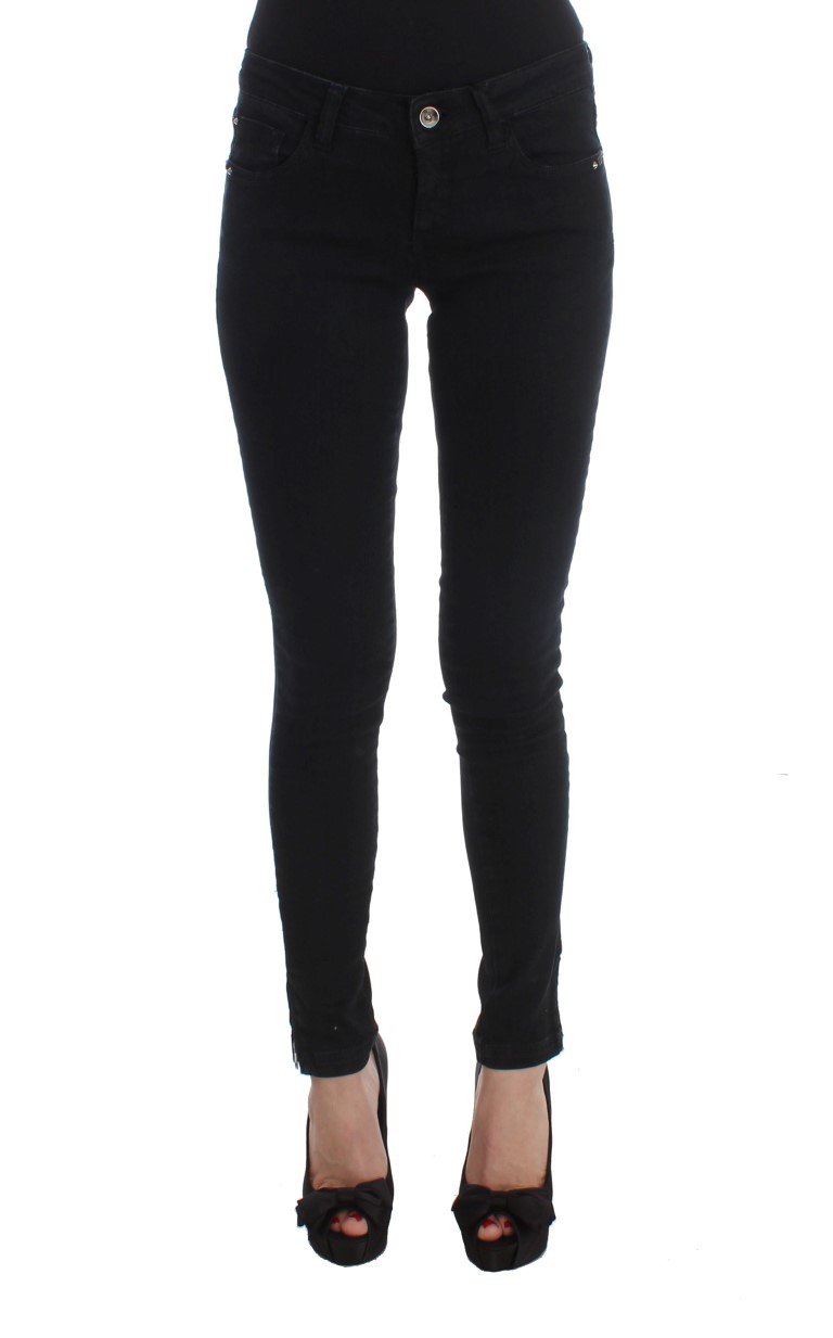 Costume National Women's Cotton Slim Fit Denim Jeans Black SIG30116 - W26