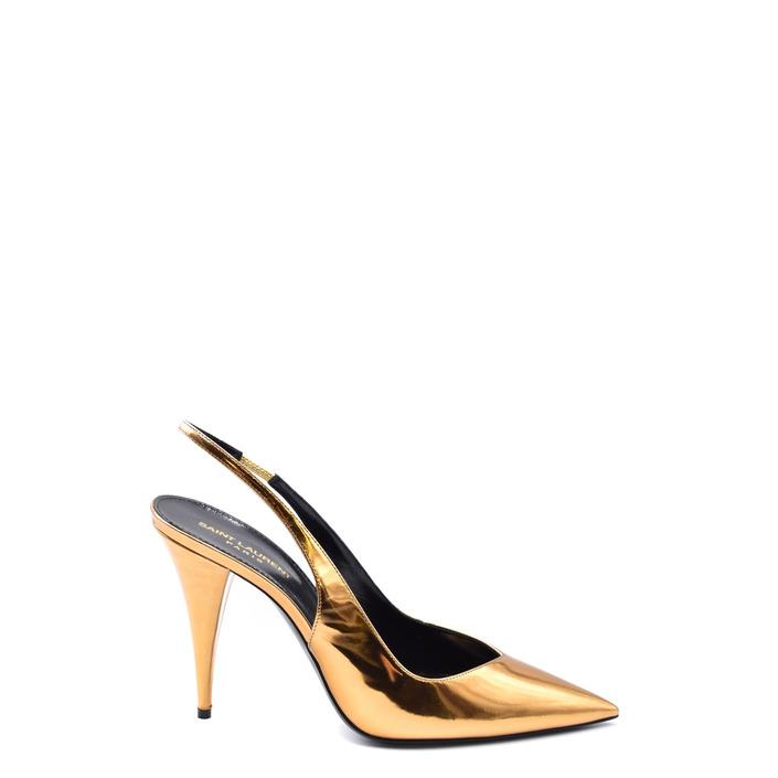 Saint Laurent Women's Pumps Shoe Gold 237779 - gold 37