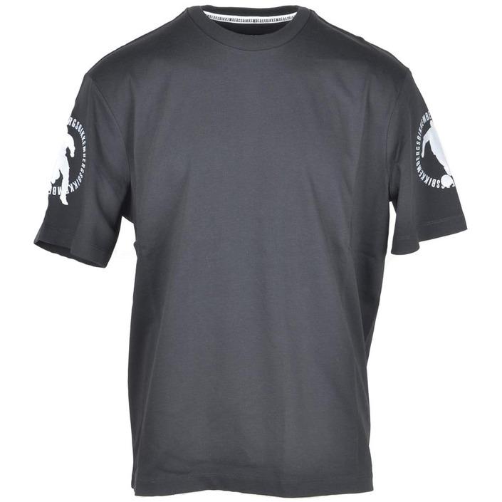 Bikkembergs Men's T-Shirt Black 222896 - black L