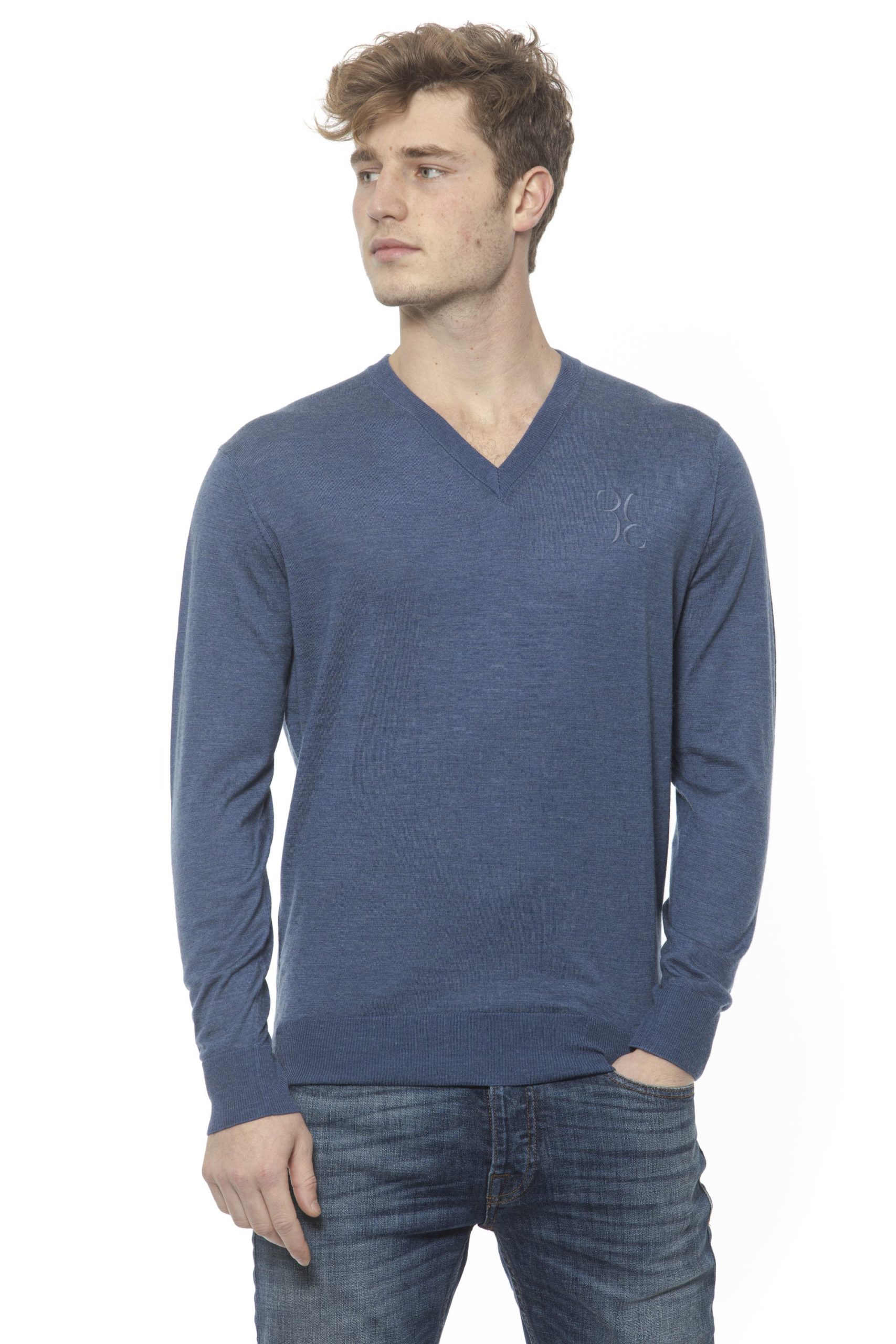Billionaire Italian Couture Men's Avio Sweater White BI1313491 - S