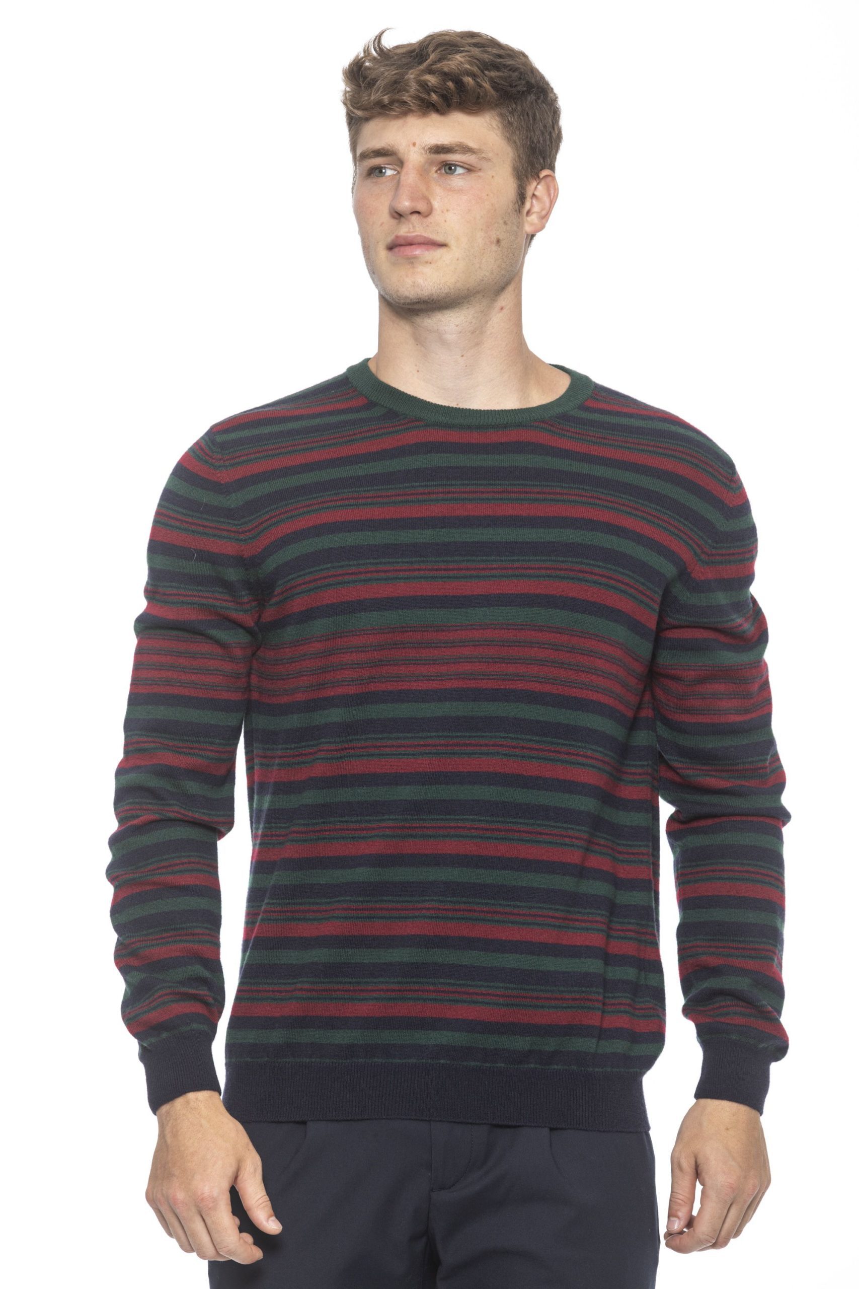 Alpha Studio Men's Notte Sweater Blue AL1191995 - IT46 | S