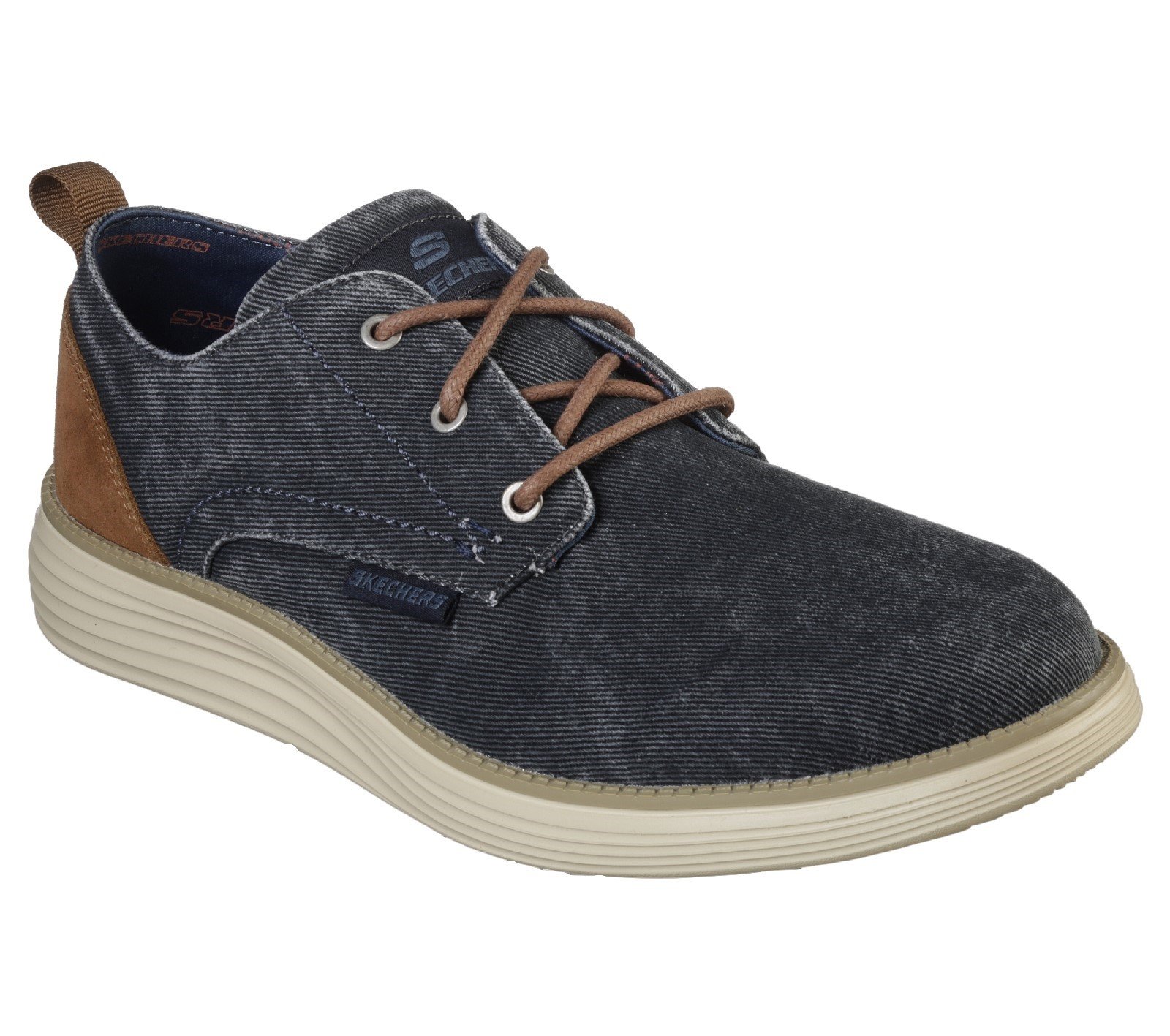 Skechers Unisex Status 2.0 Canvas Shoe Various Colours 28492 - Navy 6
