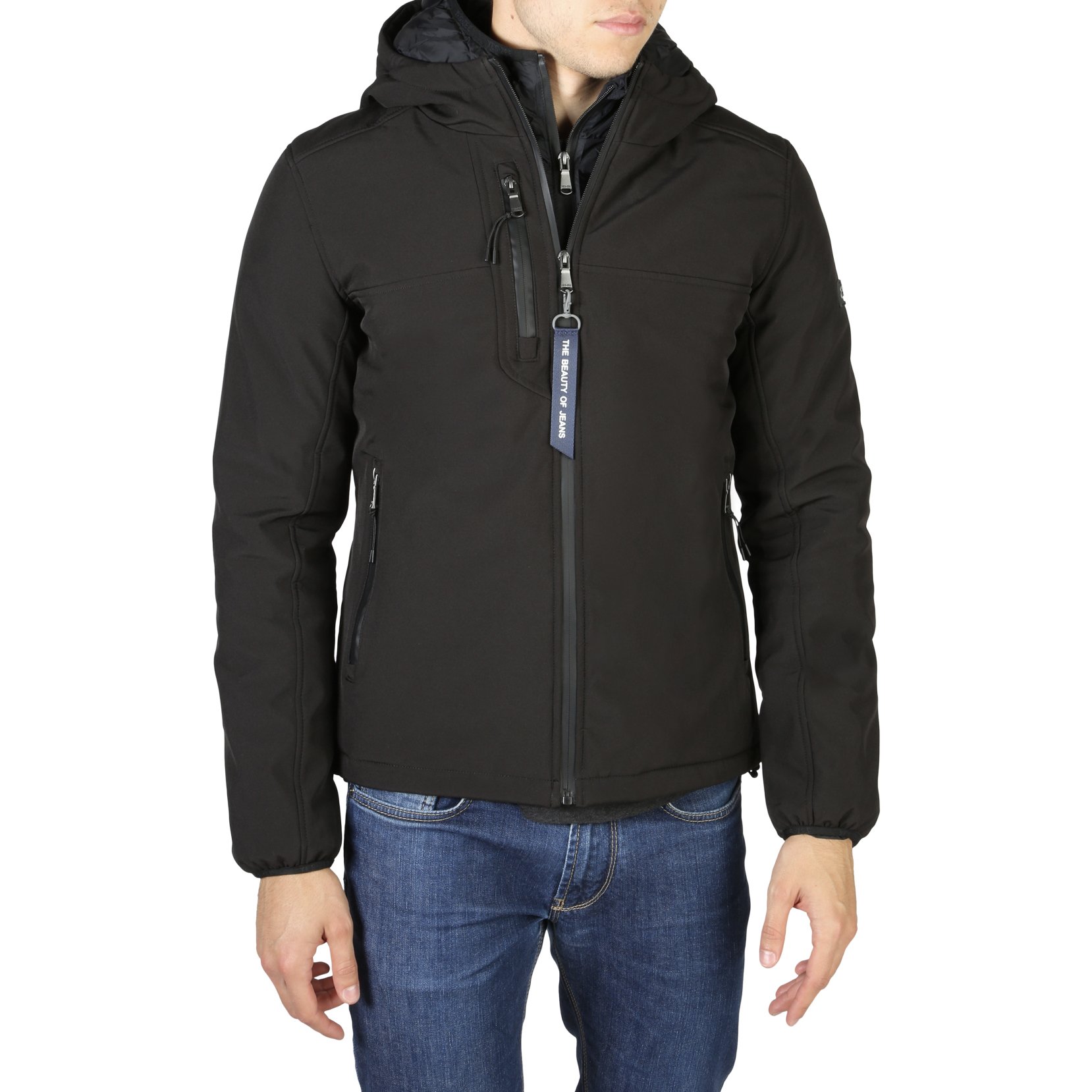Yes Zee Men's Jacket Various Colours 0241_J804 - black S