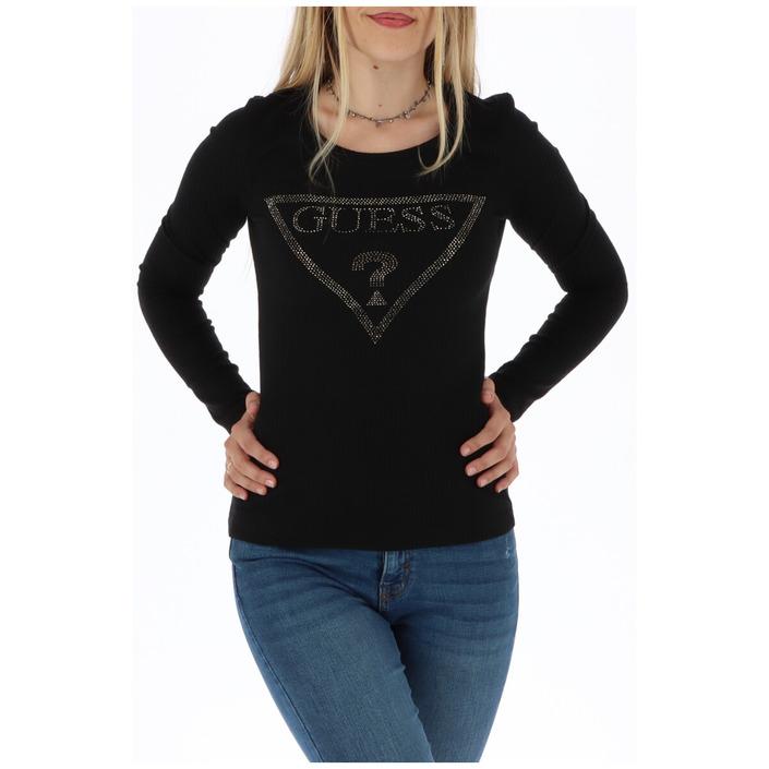Guess Women's Sweater Black 301043 - black XS