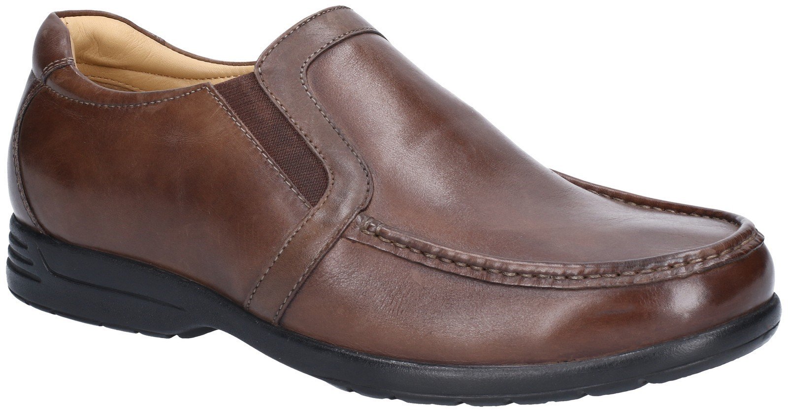 Fleet & Foster Men's Gordon Dual Fit Shoe Brown 29002-49017 - Brown 13