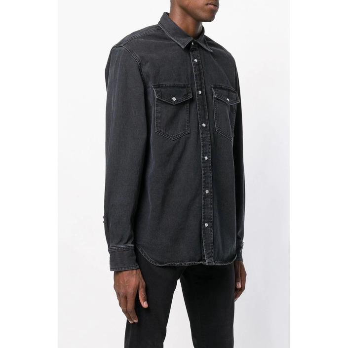 Diesel Men's Shirt Black 287443 - black L