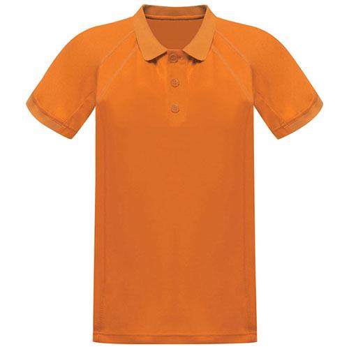 Regatta Men's Coolweave Polo Shirt Various Colours L_Regatta Coolweave - Sunburst Orange S