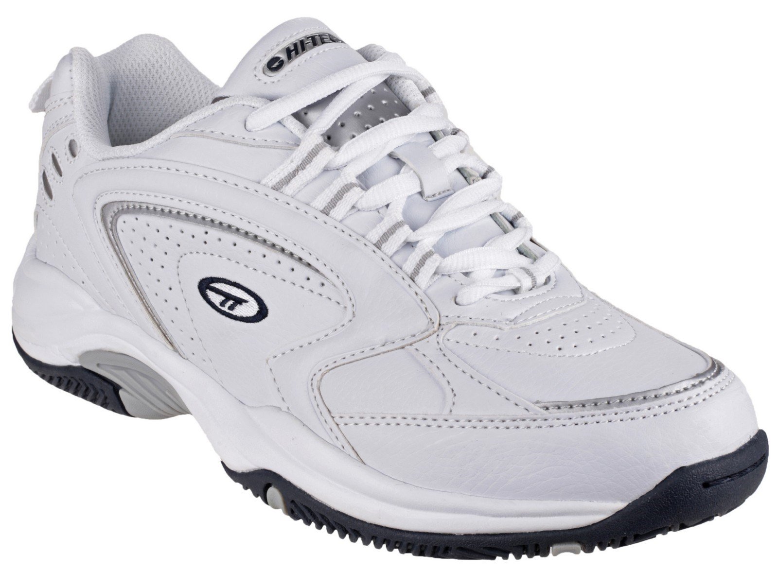 Hi-Tec Men's Blast Lite Lace Up Trainer Various Colours 22657 - White 7 UK