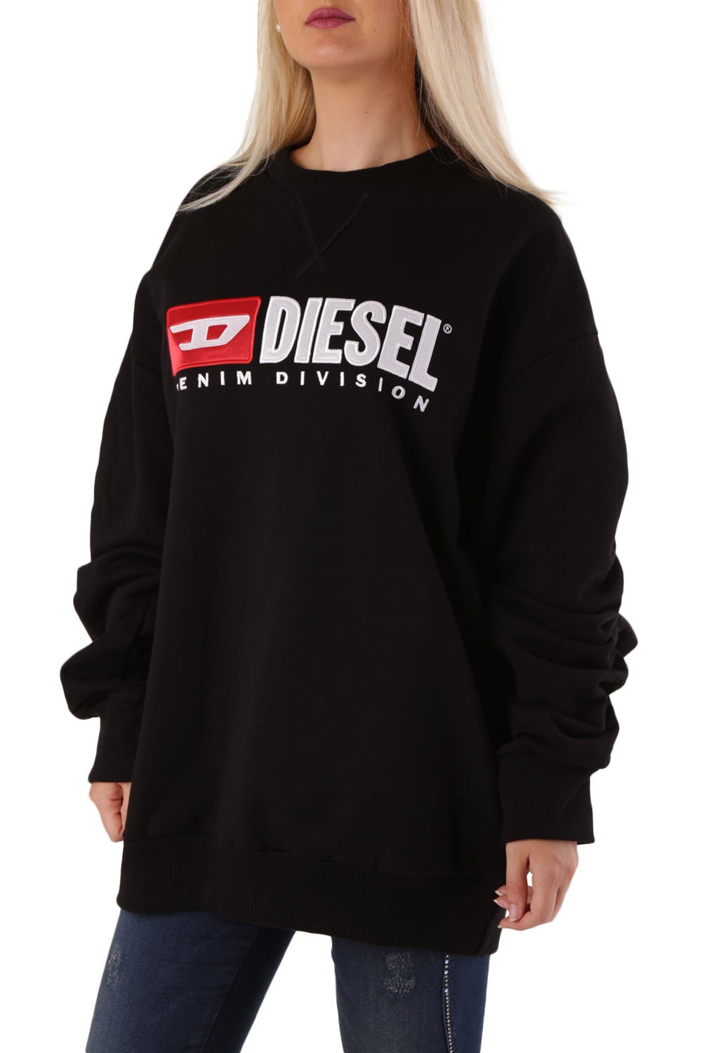 Diesel Men's Sweatshirt Various Colours 294156 - black-2 XL